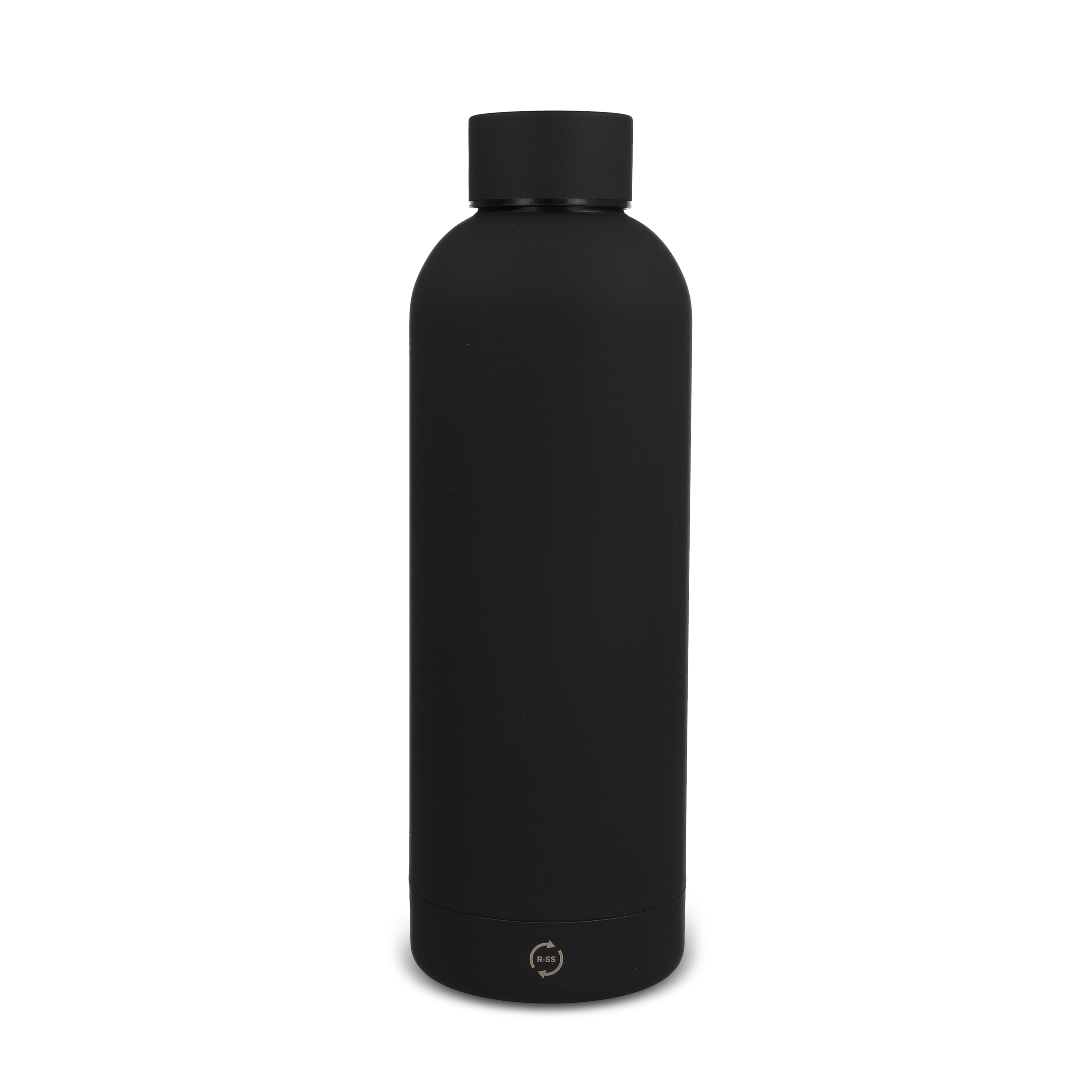 Isolierflasche 500 ml aus Edelstahl, Soft-Touch – bedruckbar