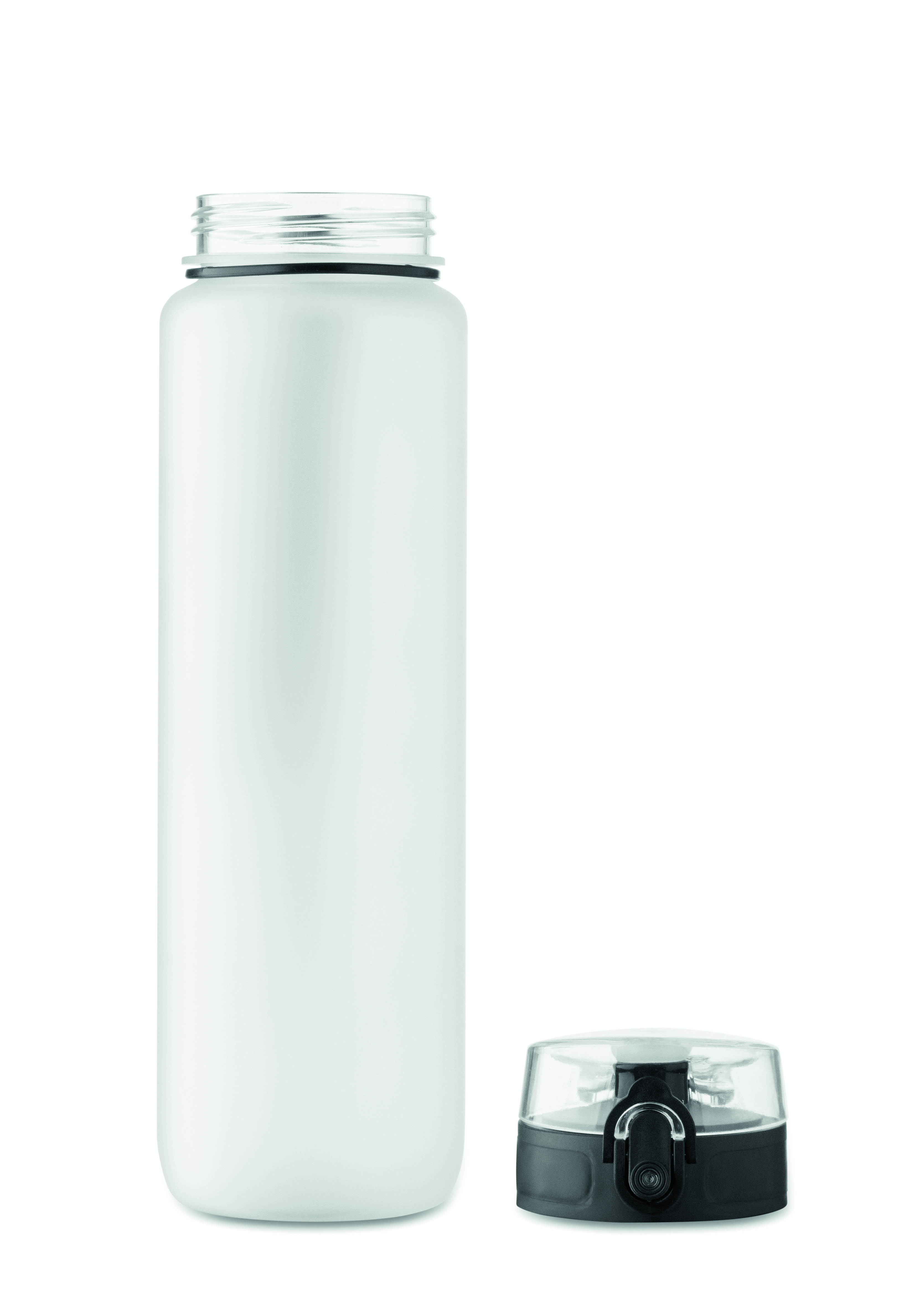 Sport-Trinkflasche RPET 1L ISFORDEN MARK – bedruckbar, mit Trageriemen