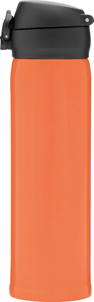 Vakuum-Trinkflasche OOLONG, Edelstahl doppelwandig 400 ml, bedruckbar