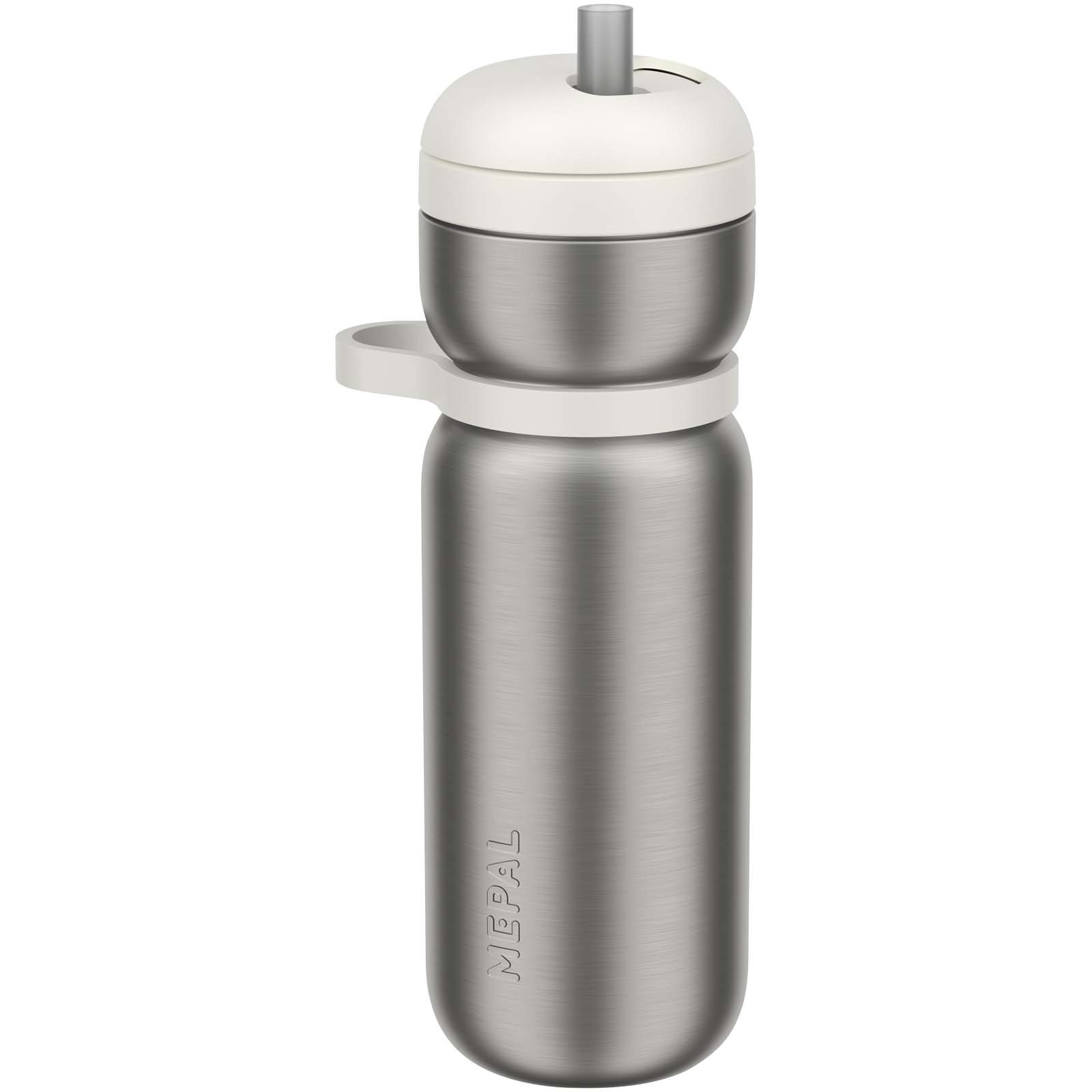 Thermo-Sportflasche Mepal Twist 600 ml Edelstahl mit Strohhalm