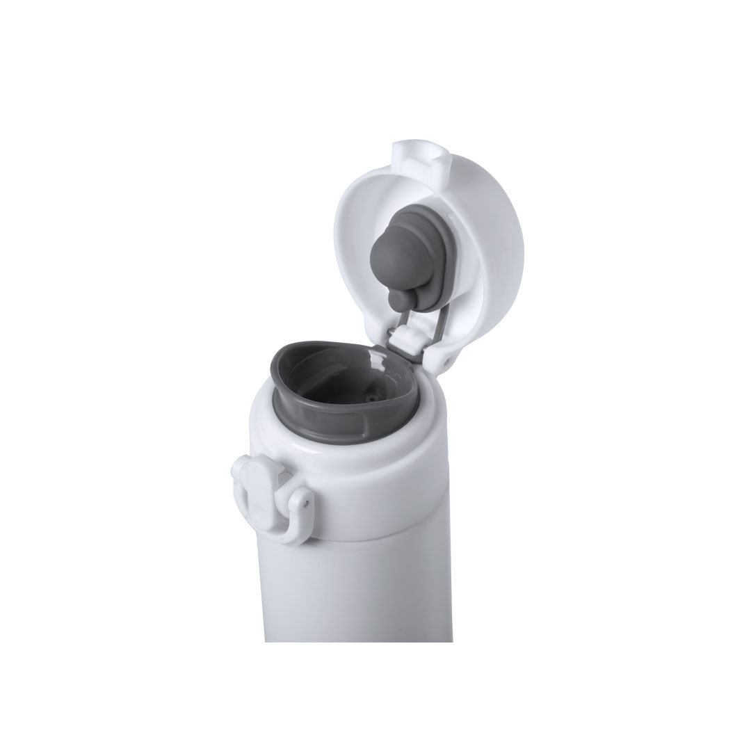 Thermoskanne Alirox 330 ml Edelstahl – doppelwandig, bedruckbar