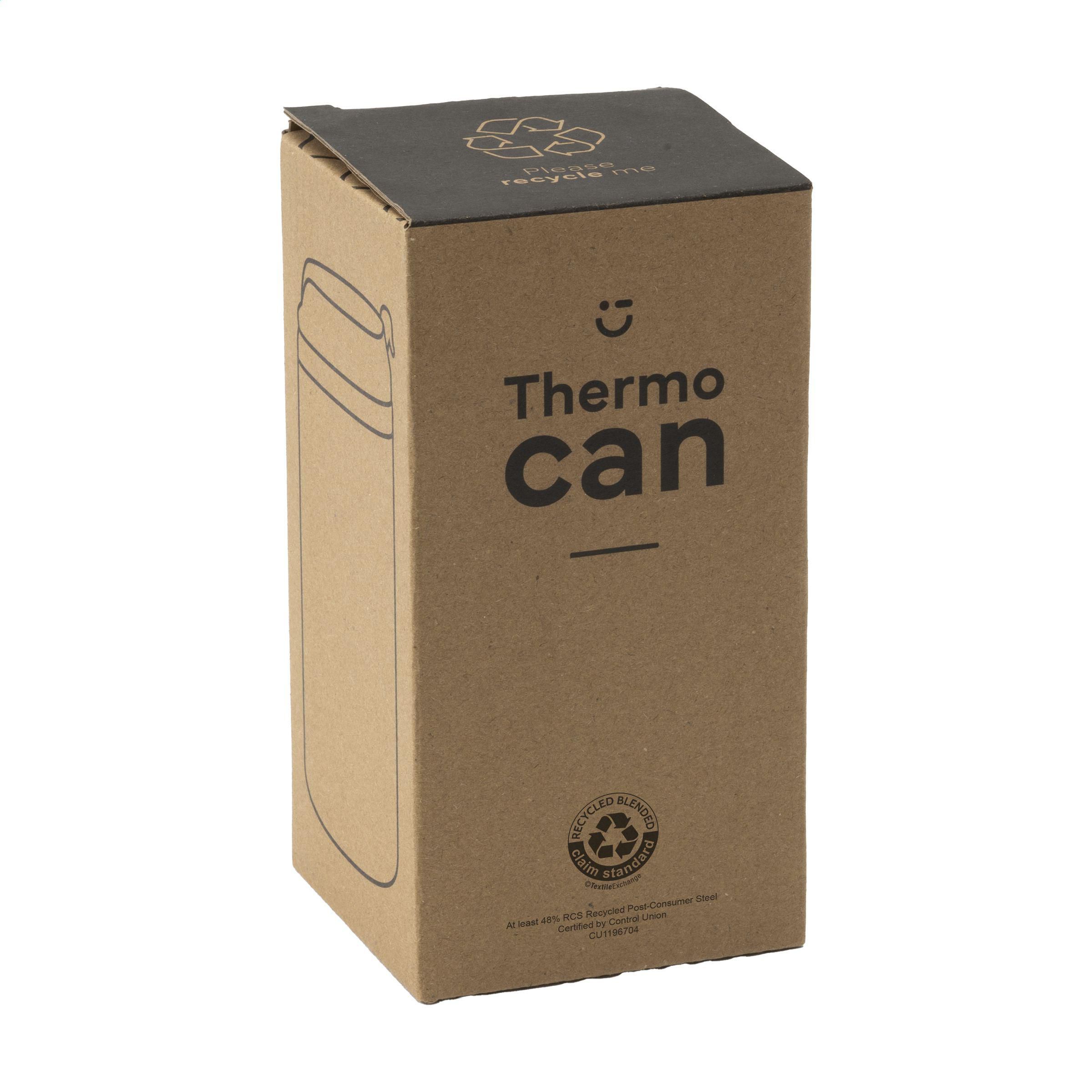 Thermobecher 300 ml, recycelter Edelstahl, doppelwandig, RCS