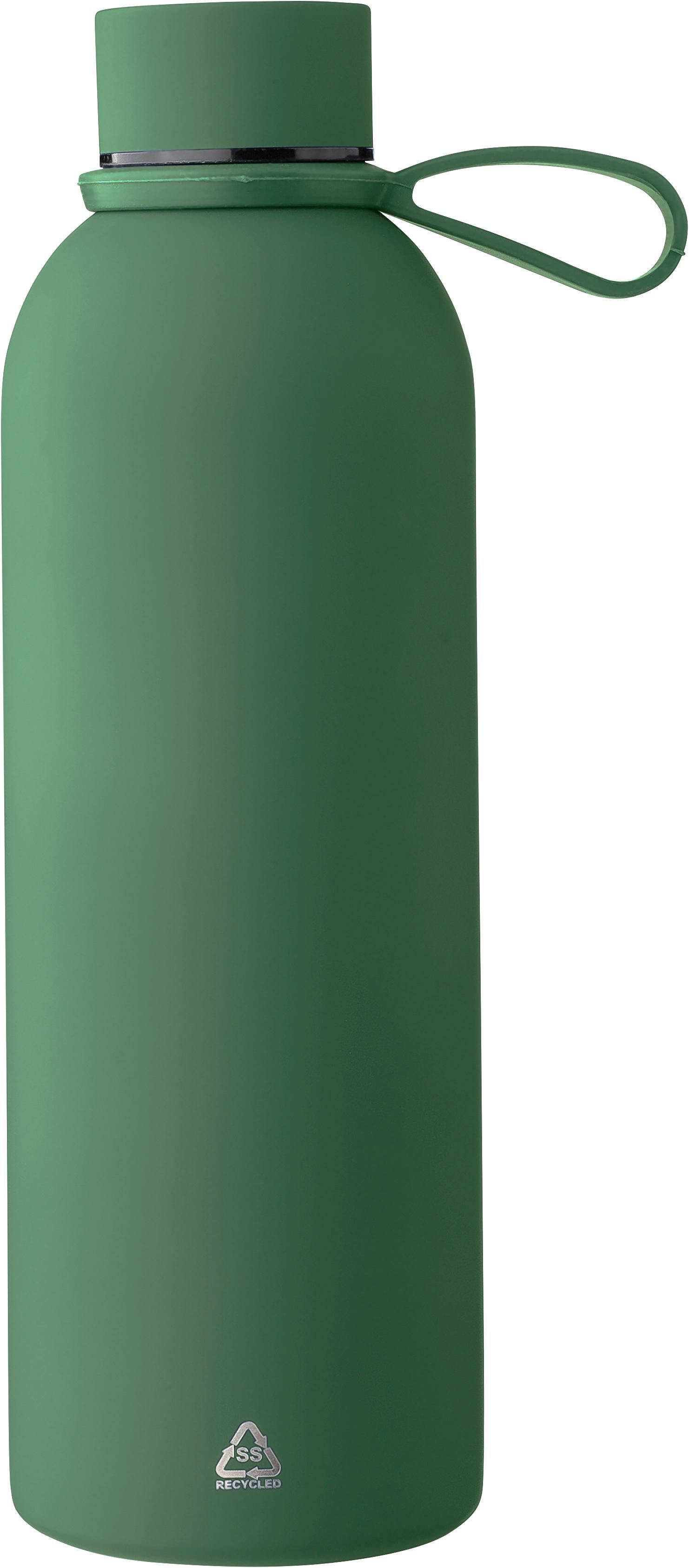 Edelstahl-Trinkflasche Sena 500 ml – doppelwandig, recycelt, bedruckbar