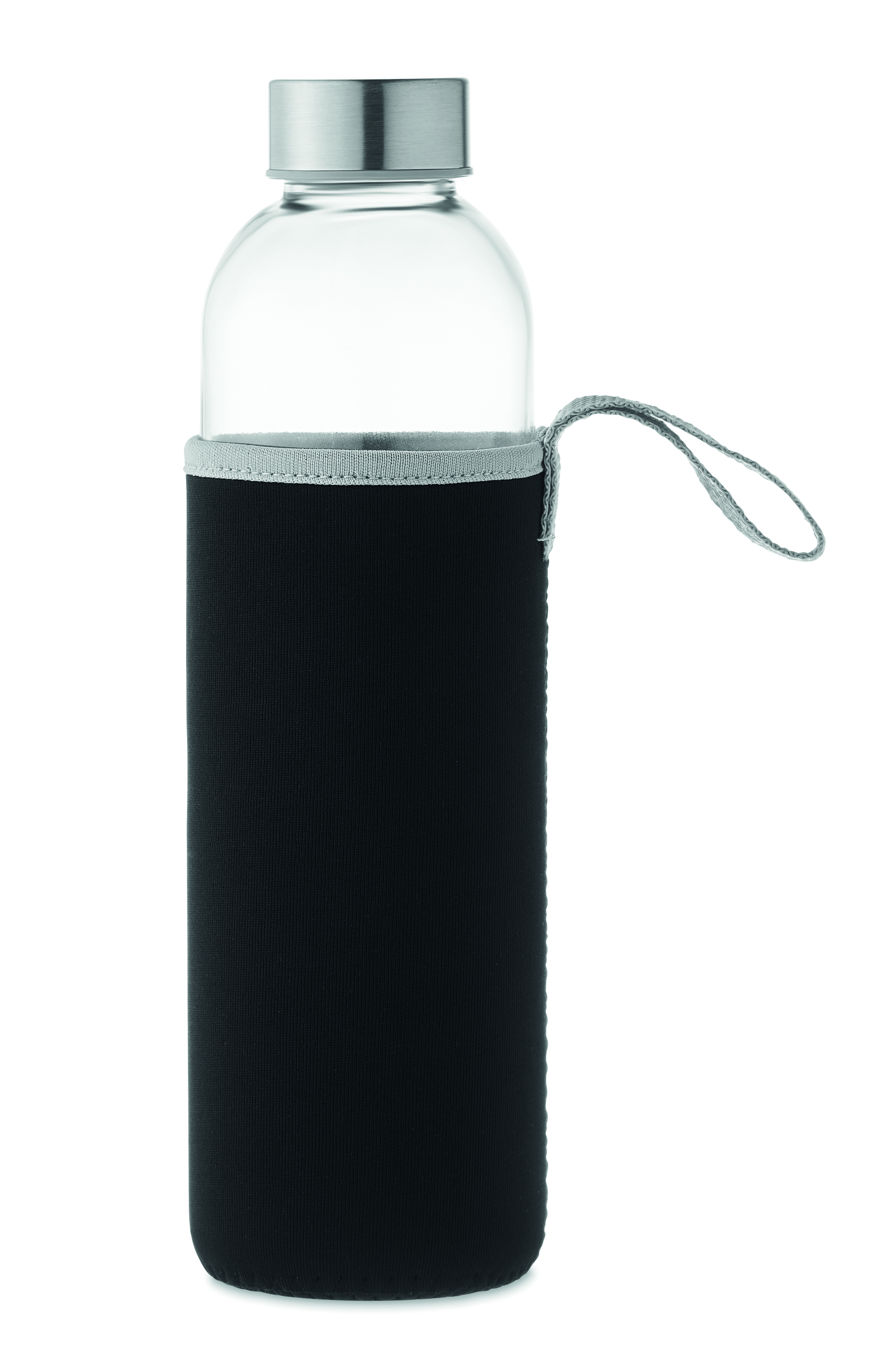 Glas-Trinkflasche 750 ml UTAH LARGE mit Neoprenhülle, bedruckbar