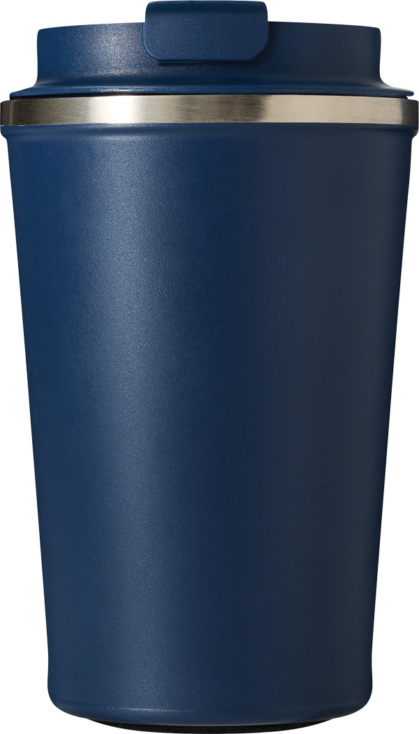 Vakuum-Isolierbecher VELOMUG 350 ml Edelstahl, doppelwandig, bedruckbar