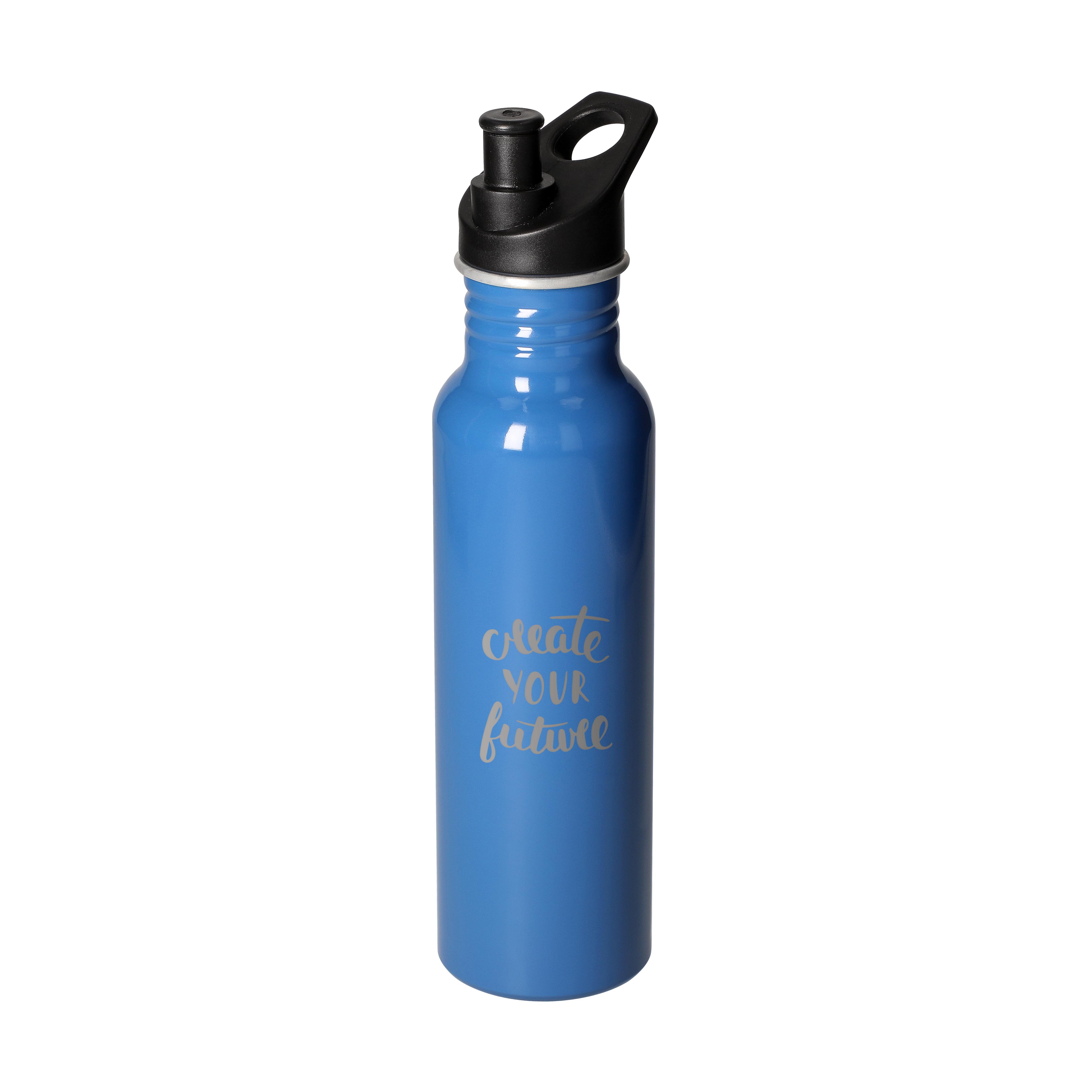 Aluminiumflasche Miami 0,6 l - bedruckbare Trinkflasche mit Schraubverschluss
