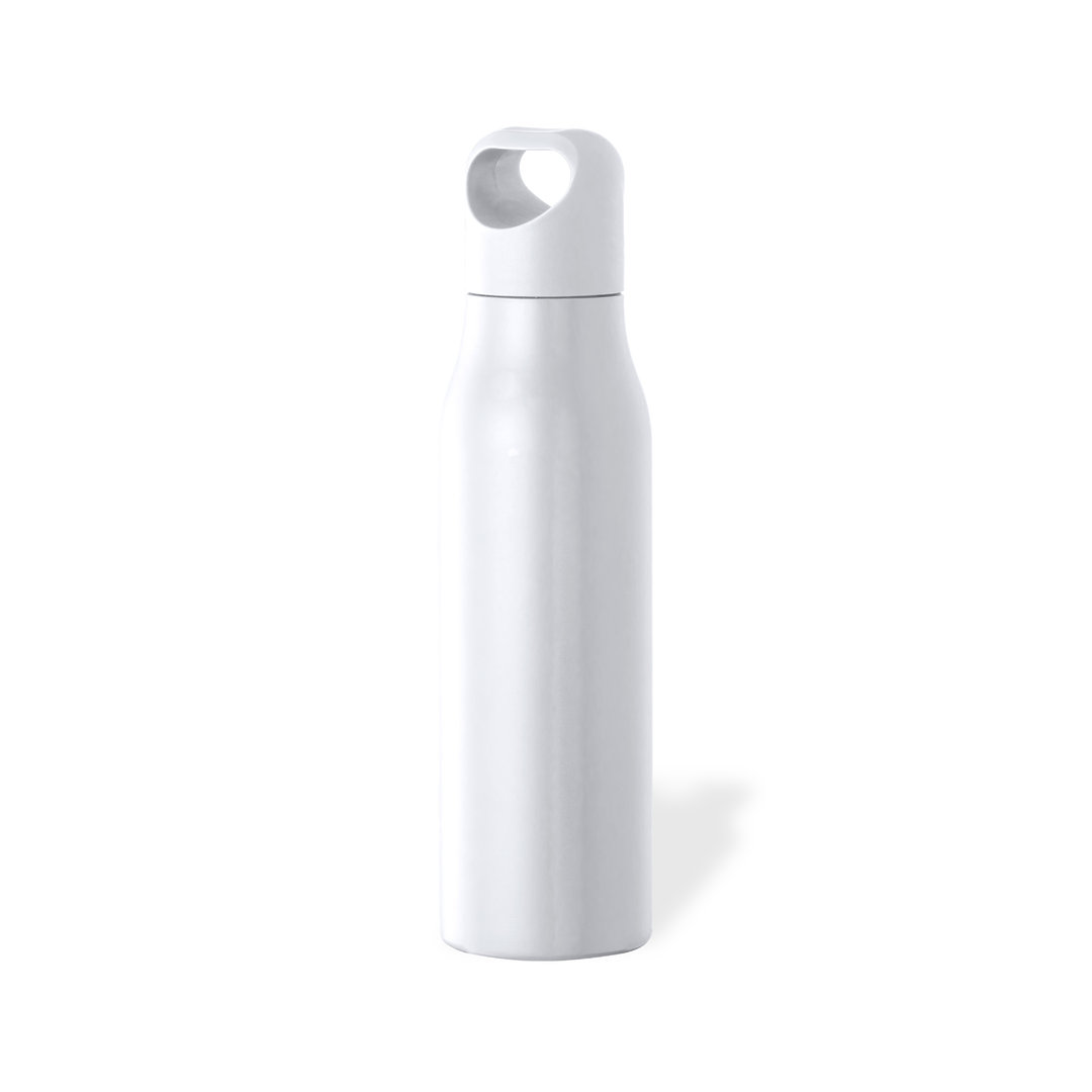 Edelstahl-Trinkflasche Tocker 850 ml mit Tragegriff, bedruckbar