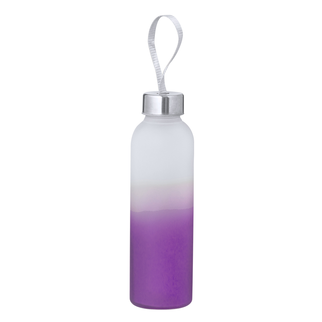 Trinkflasche Nortalik 500 ml – Glas & Edelstahl, bedruckbar