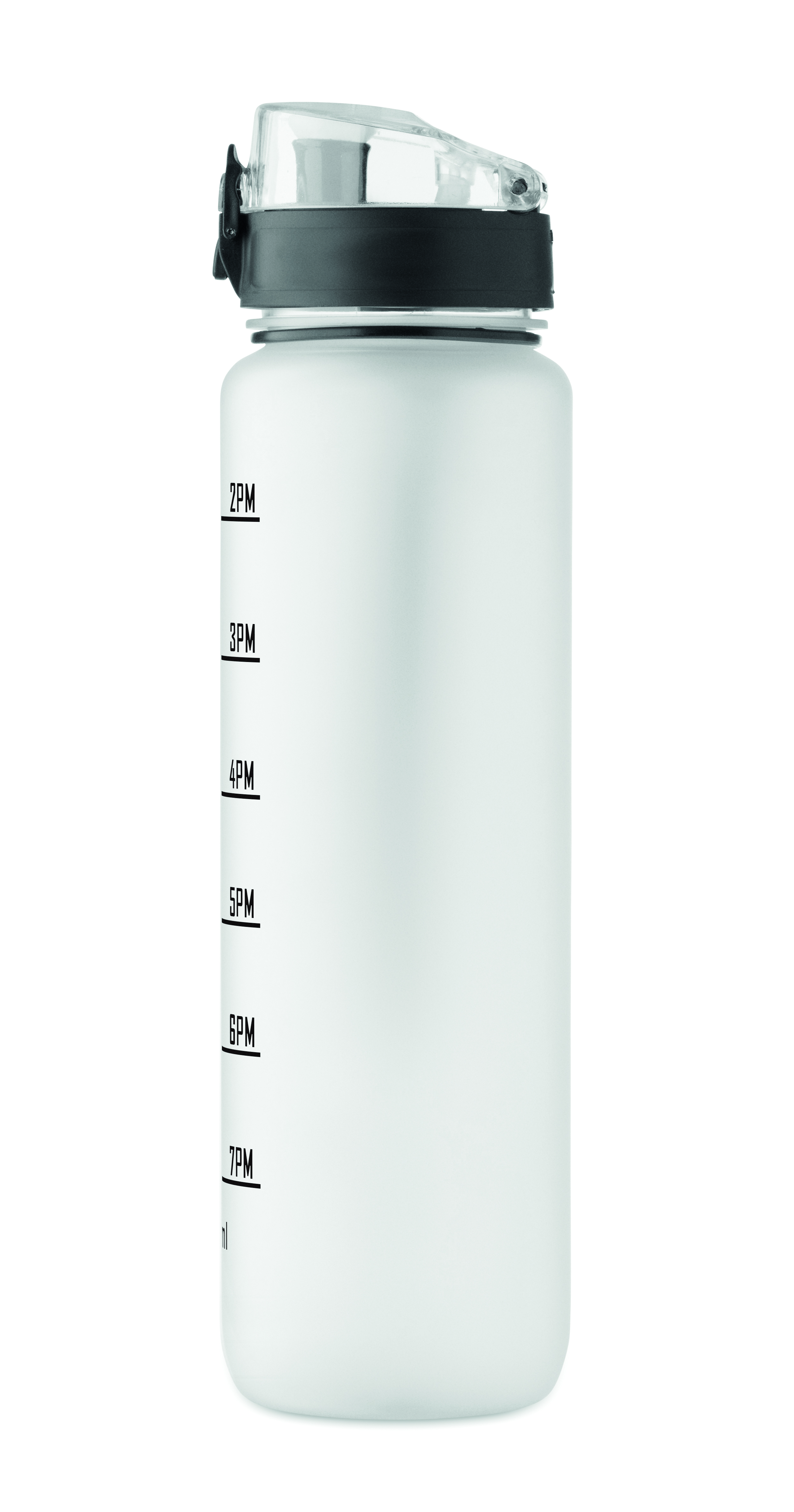 Sport-Trinkflasche RPET 1L ISFORDEN MARK – bedruckbar, mit Trageriemen