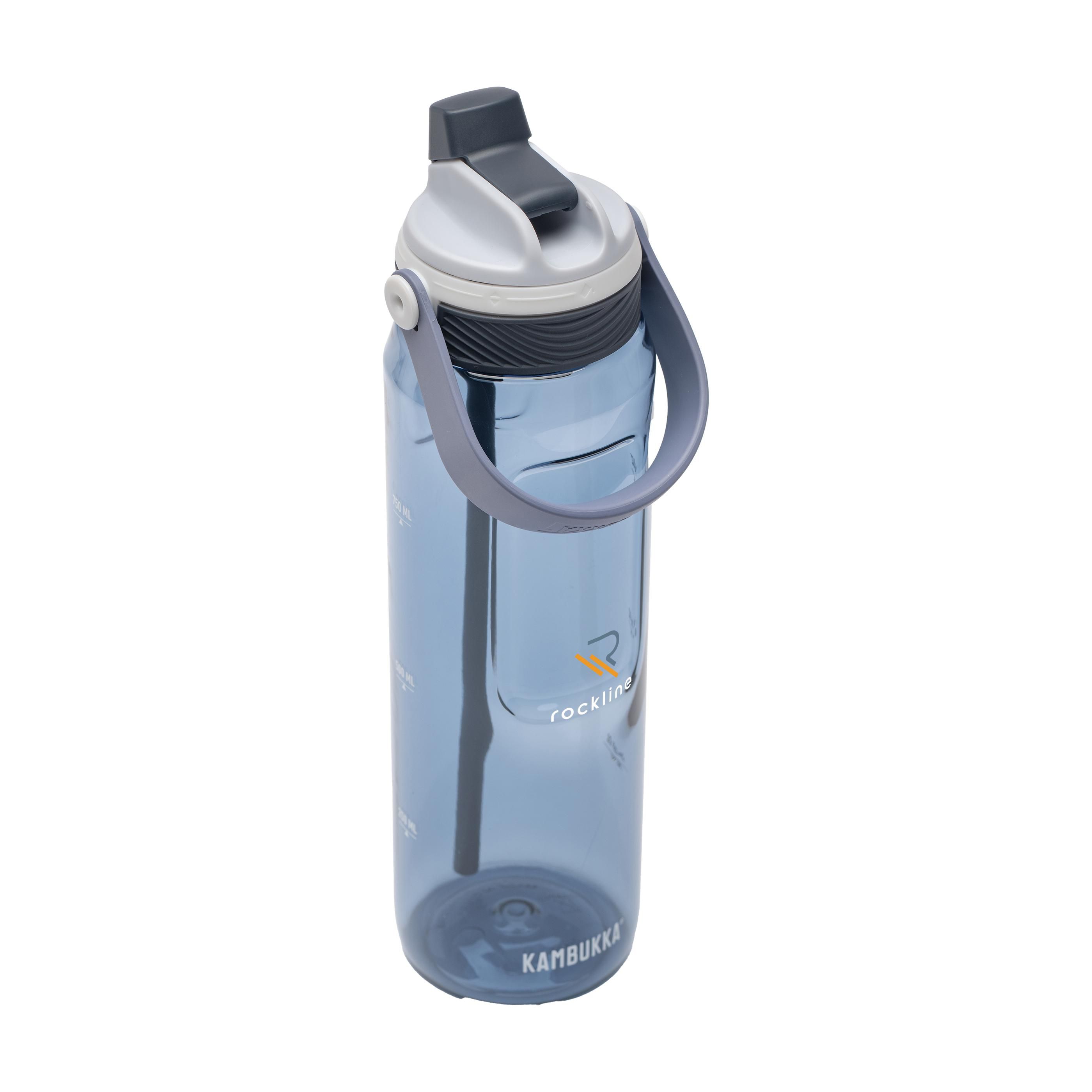 Kambukka® Dupla Hydrated Trinkflasche 1 L Tritan mit Strohhalm bedruckbar