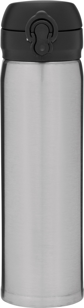 Vakuum-Trinkflasche OOLONG, Edelstahl doppelwandig 400 ml, bedruckbar