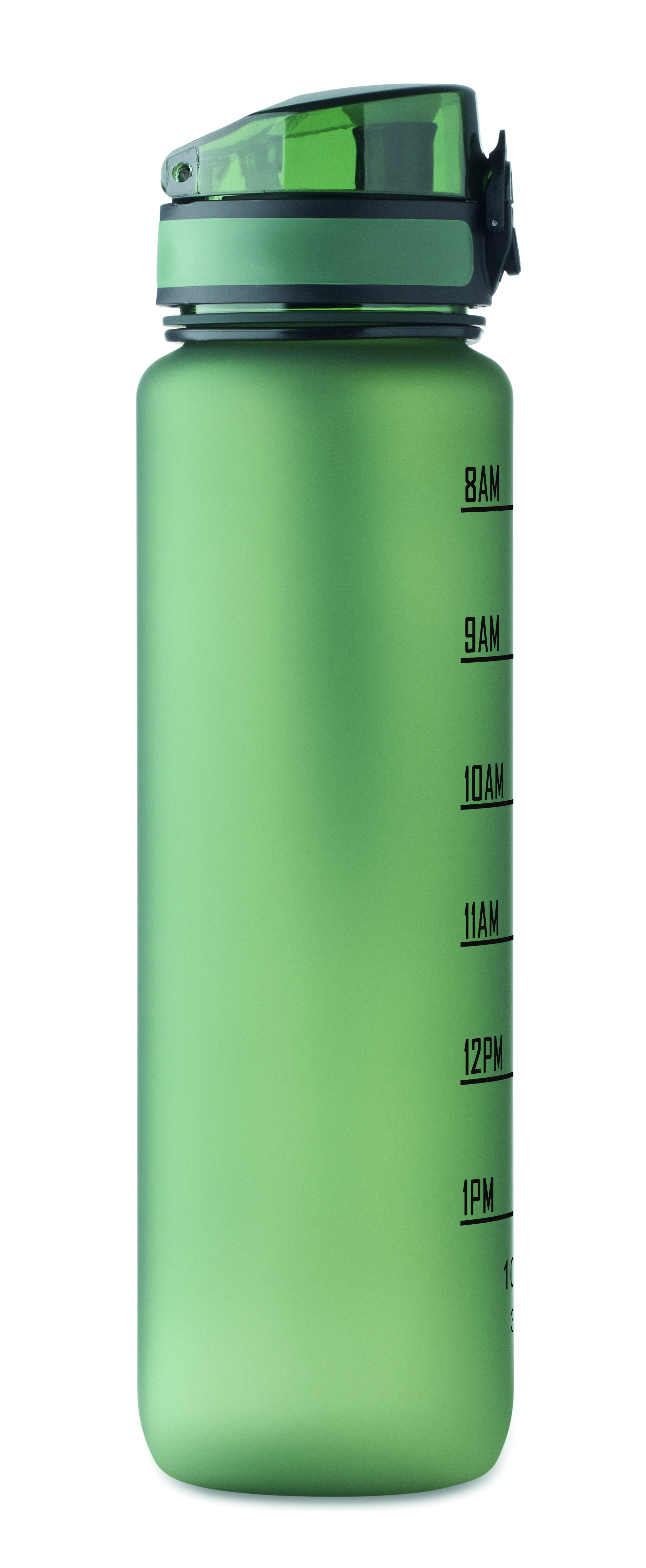 Sport-Trinkflasche RPET 1L ISFORDEN MARK – bedruckbar, mit Trageriemen