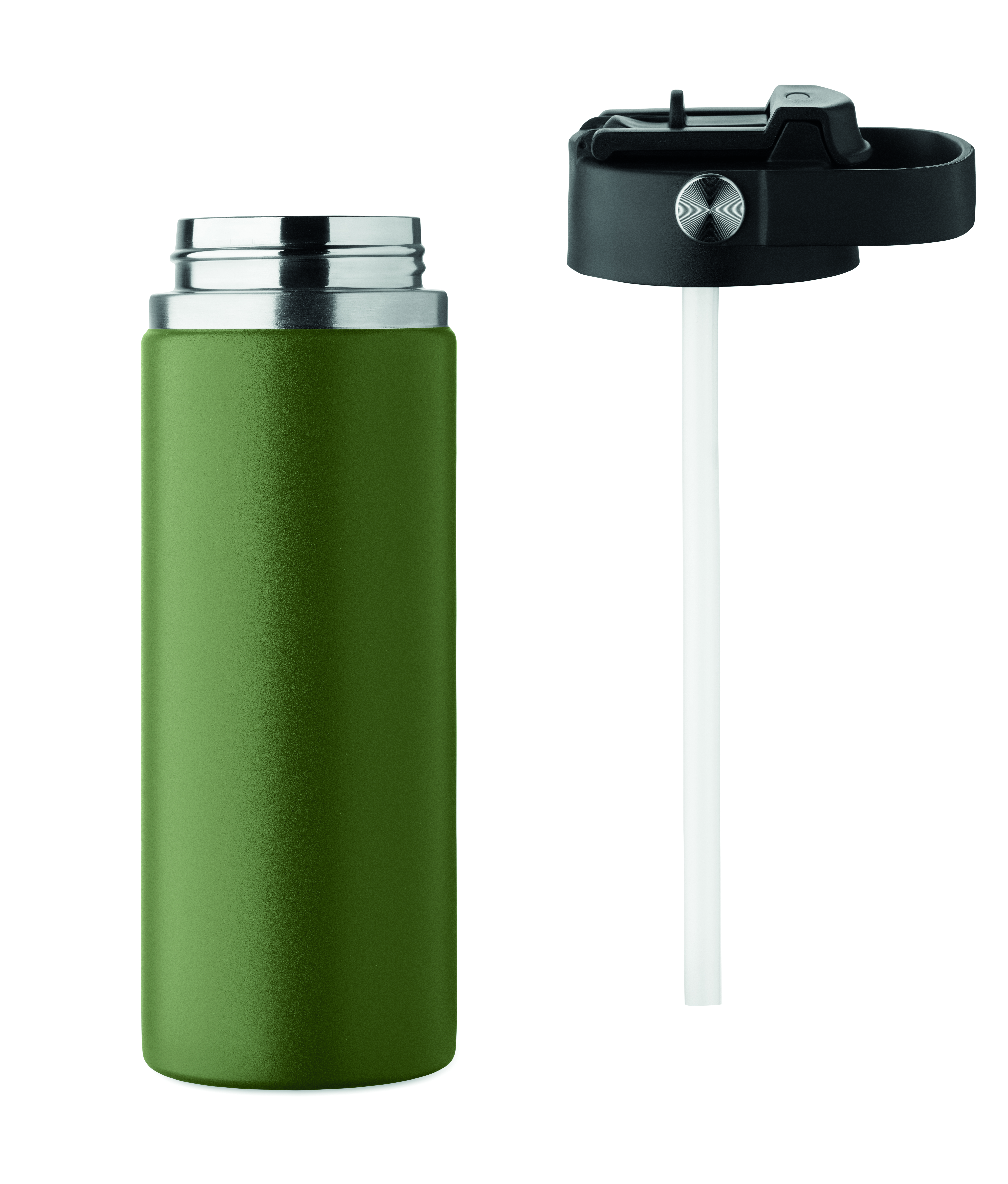 Isolierflasche 500 ml SUMA GRIP – Edelstahl, doppelwandig, bedruckbar