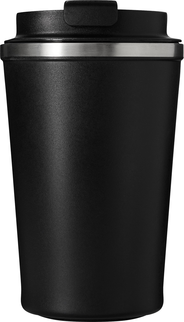 Vakuum-Isolierbecher VELOMUG 350 ml Edelstahl, doppelwandig, bedruckbar