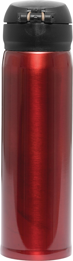 Vakuum-Trinkflasche OOLONG, Edelstahl doppelwandig 400 ml, bedruckbar
