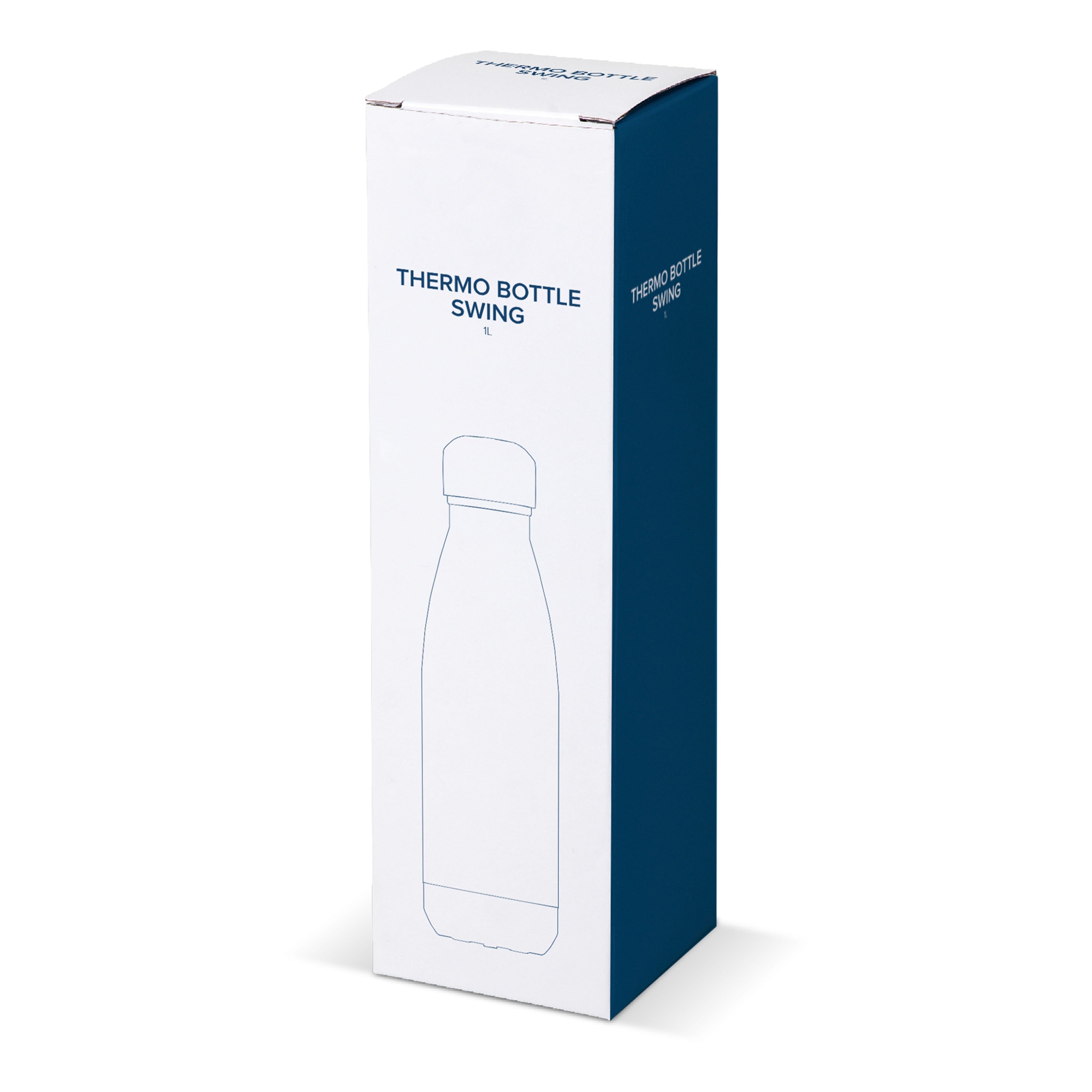 Edelstahl-Trinkflasche Swing 1000ml – doppelwandig, isoliert bedruckbar