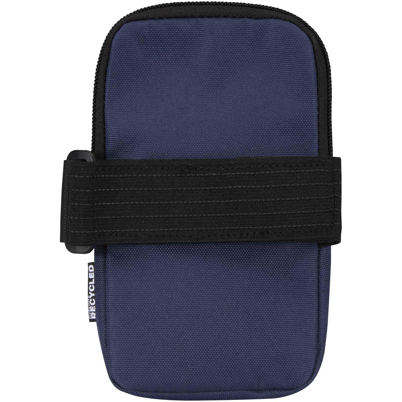 Byron Flaschentasche aus GRS recyceltem Polyester, mit Klettverschluss