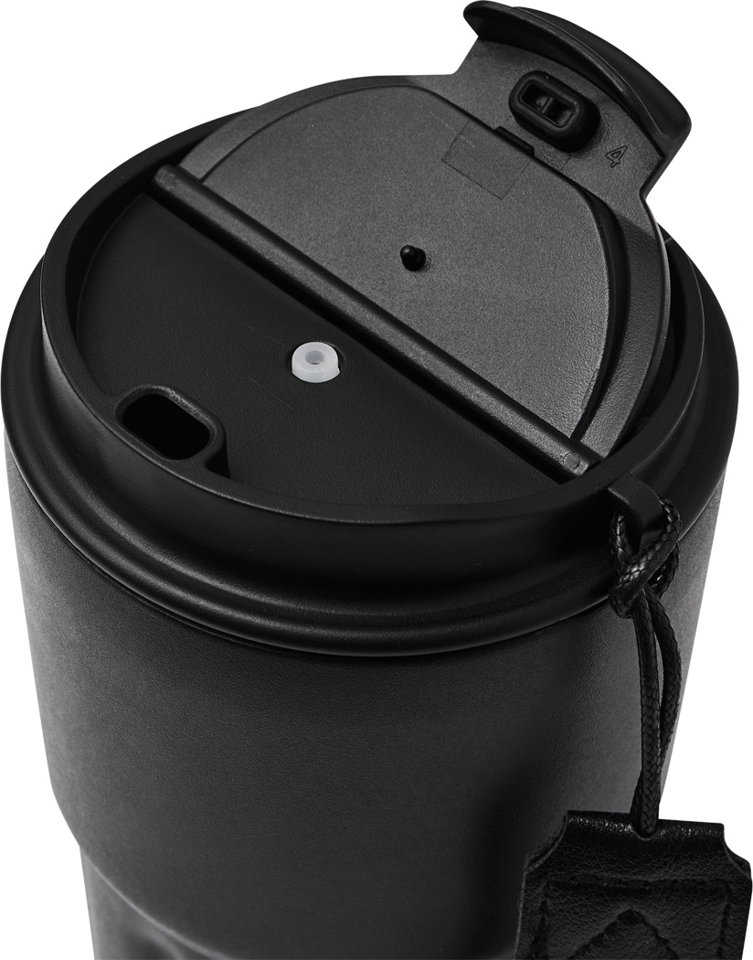 Vakuum-Trinkbecher TRAVEL MUG Edelstahl 400 ml, doppelwandig – bedruckbar