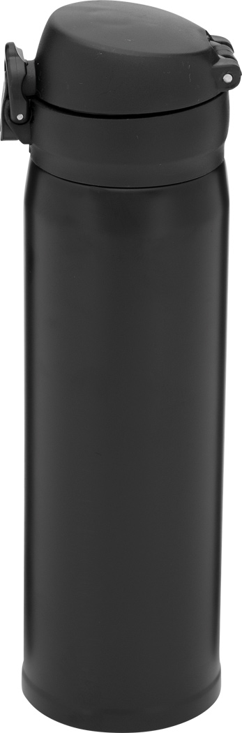 Vakuum-Trinkflasche OOLONG, Edelstahl doppelwandig 400 ml, bedruckbar