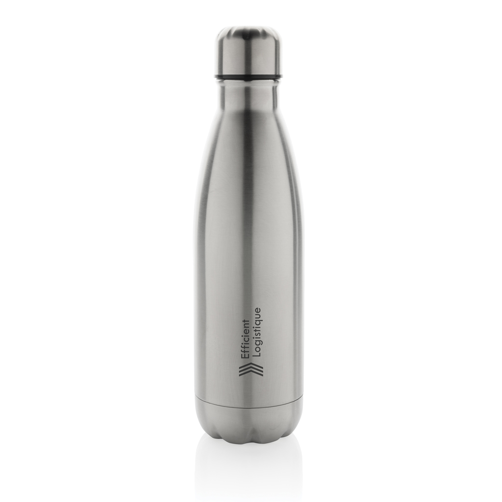 Trinkflasche Eureka Edelstahl 500 ml, RCS-recycelt, bedruckbar