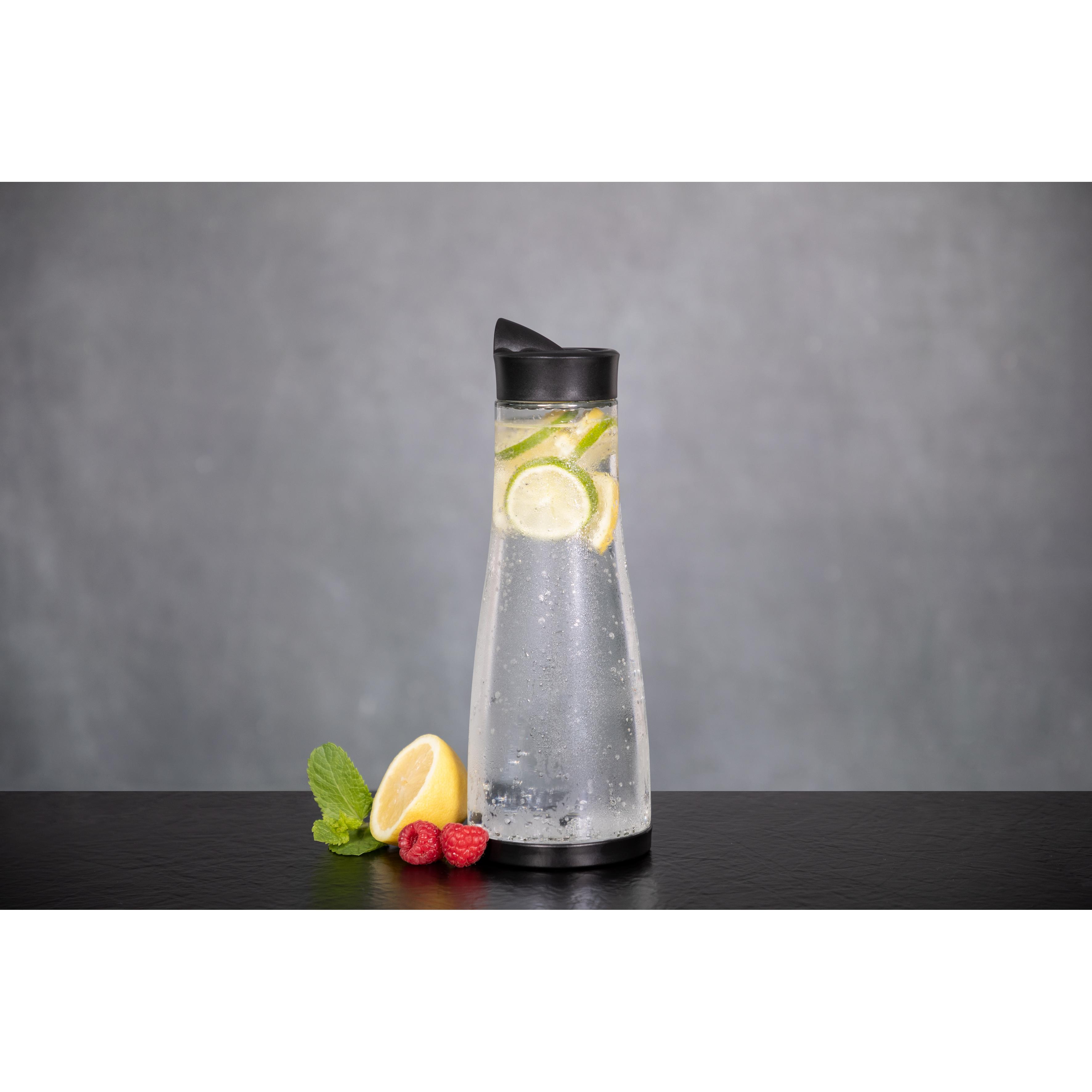 Glaskaraffe "Fresh" 1,0 l aus Soda-Lime-Glas – bedruckbar als Werbeartikel