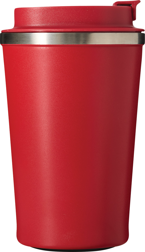 Vakuum-Isolierbecher VELOMUG 350 ml Edelstahl, doppelwandig, bedruckbar
