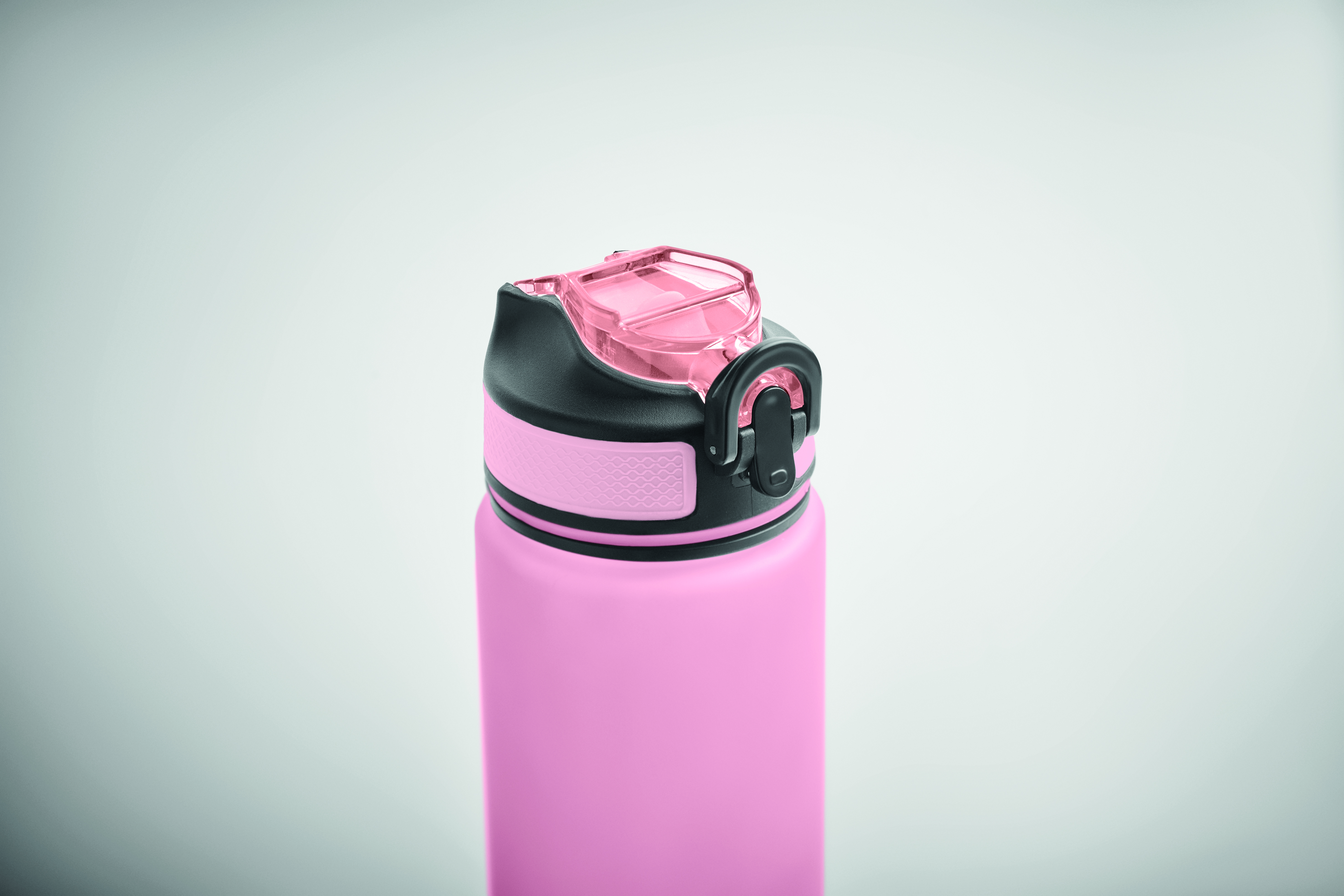 Sport-Trinkflasche RPET 1L ACTIVATE mit Trinkhalm & Zeitmarkierung
