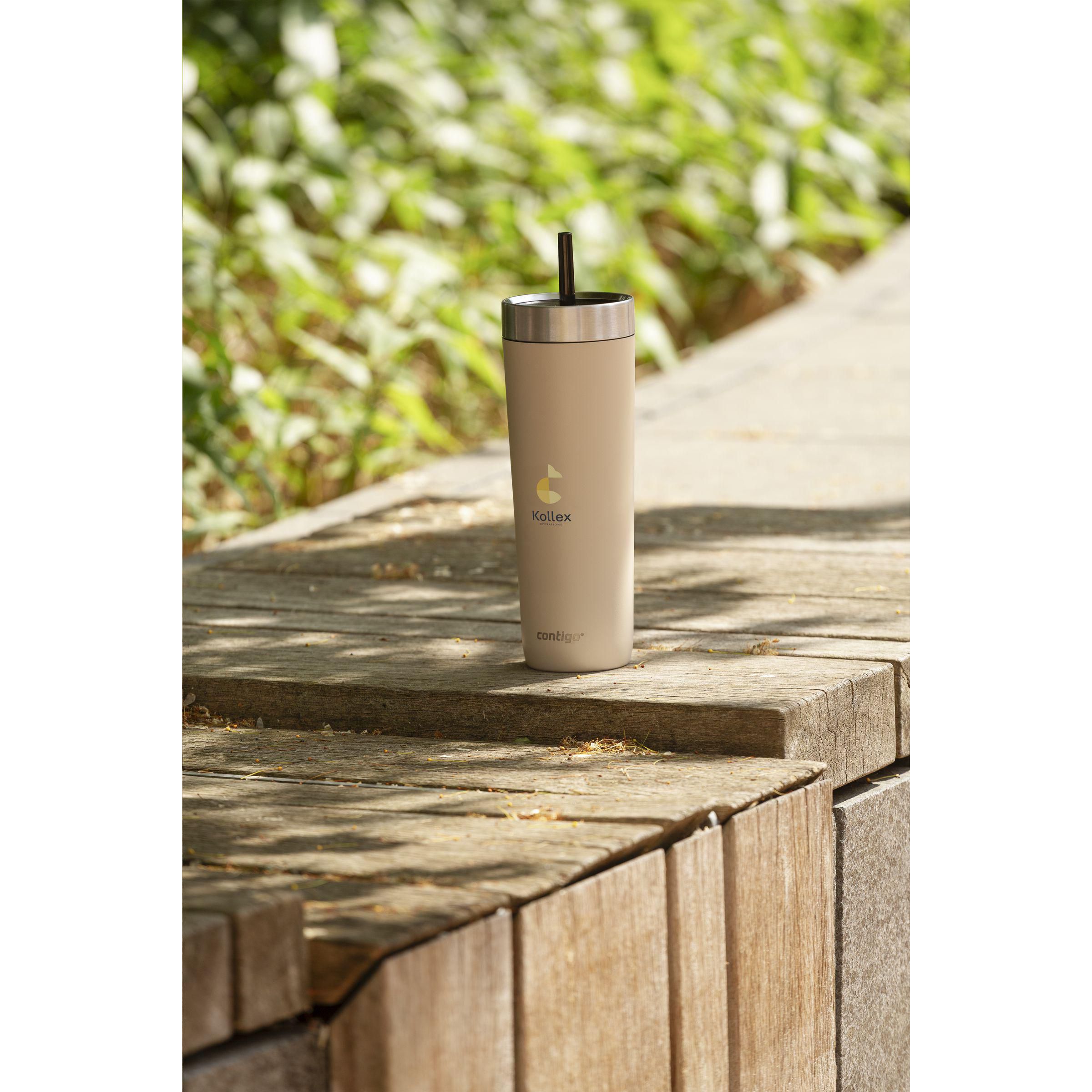 Contigo® No-Spill Tumbler 720 ml – Edelstahl Trinkbecher bedruckbar