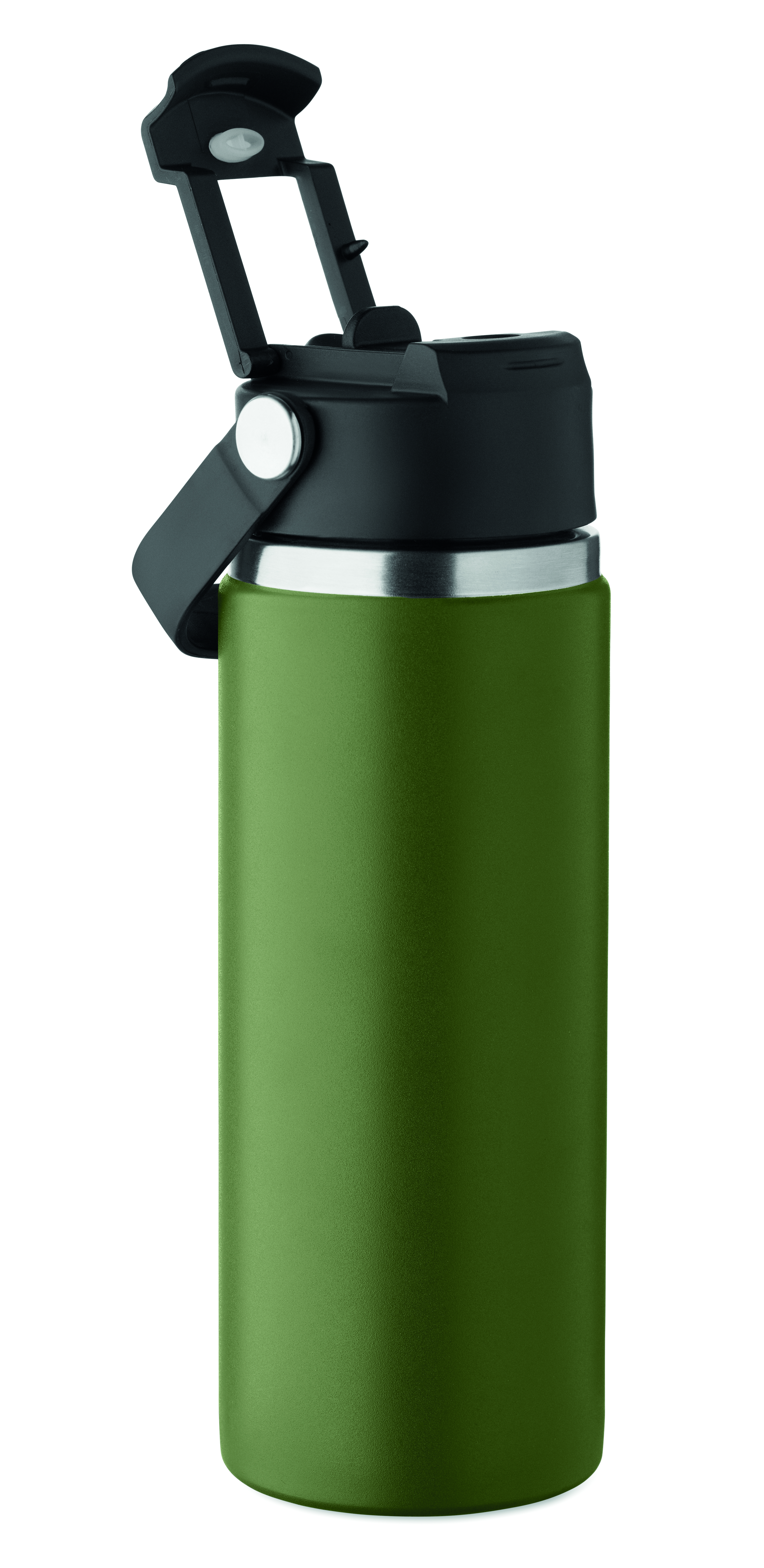Isolierflasche 500 ml SUMA GRIP – Edelstahl, doppelwandig, bedruckbar