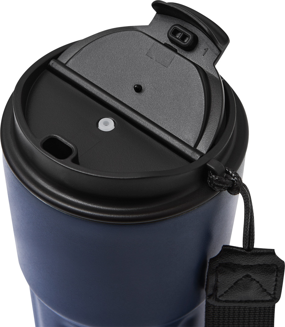Vakuum-Trinkbecher TRAVEL MUG Edelstahl 400 ml, doppelwandig – bedruckbar