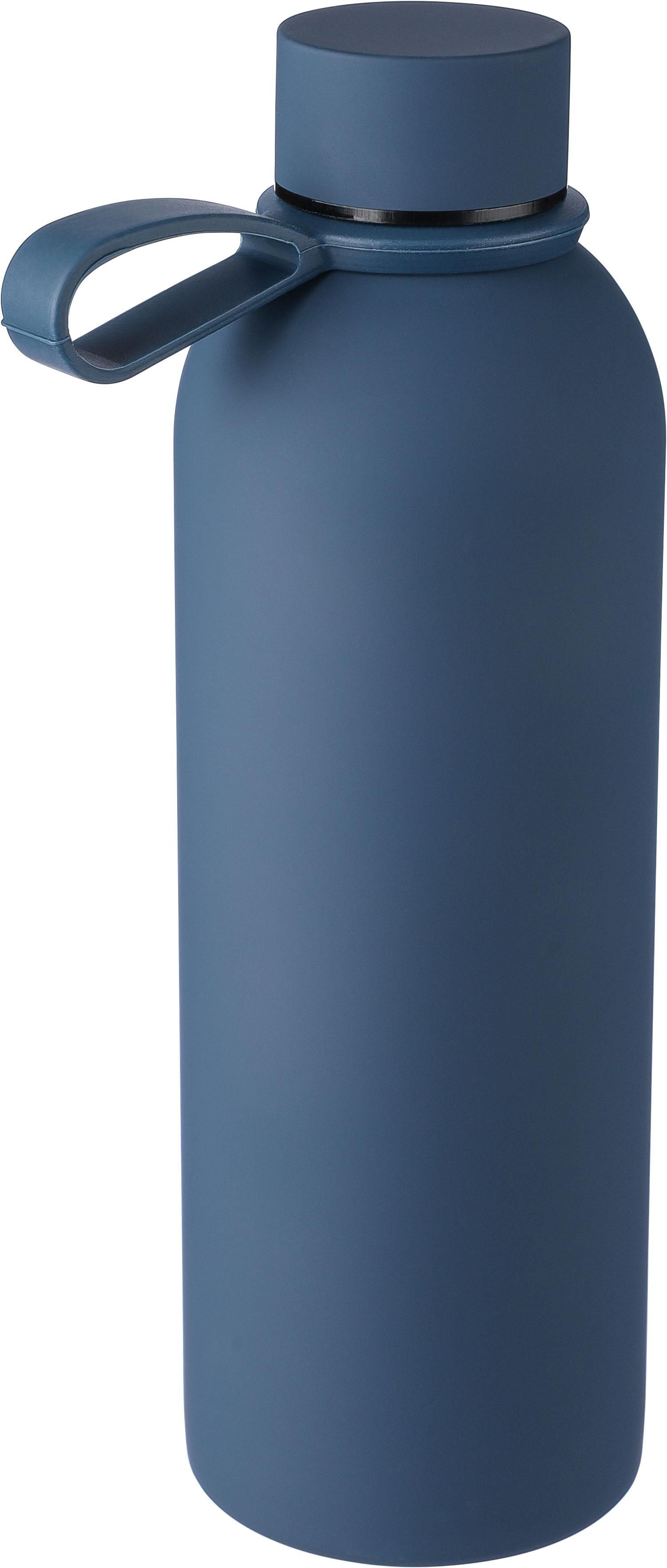 Edelstahl-Trinkflasche Sena 500 ml – doppelwandig, recycelt, bedruckbar