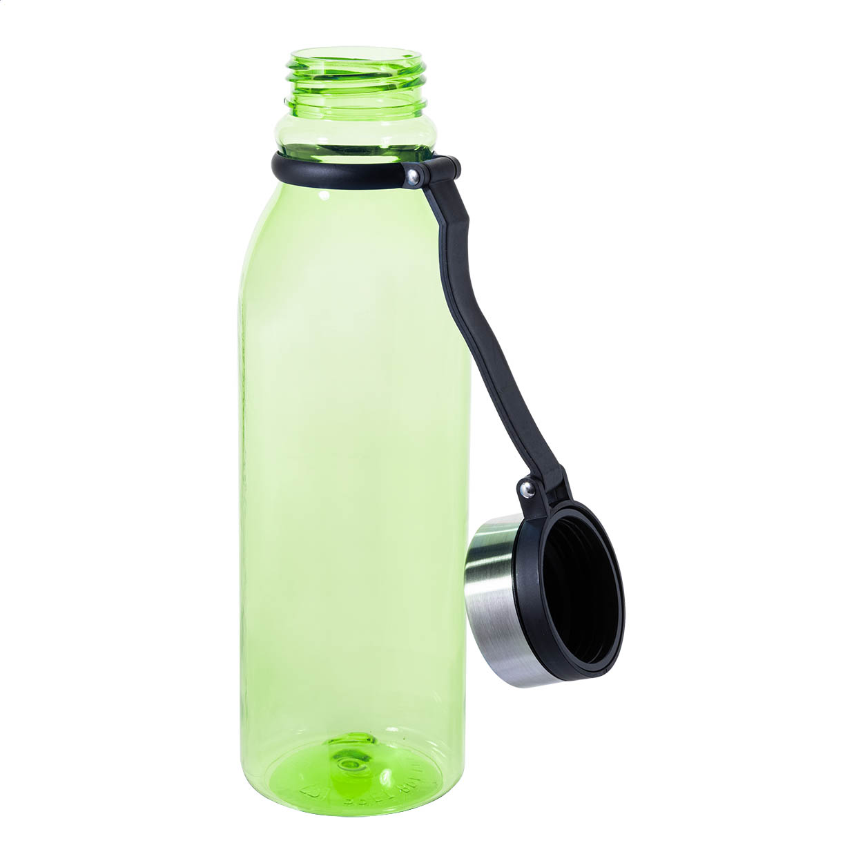 RPET Trinkflasche Kumba 830 ml, BPA-frei, mit Edelstahl-Deckel