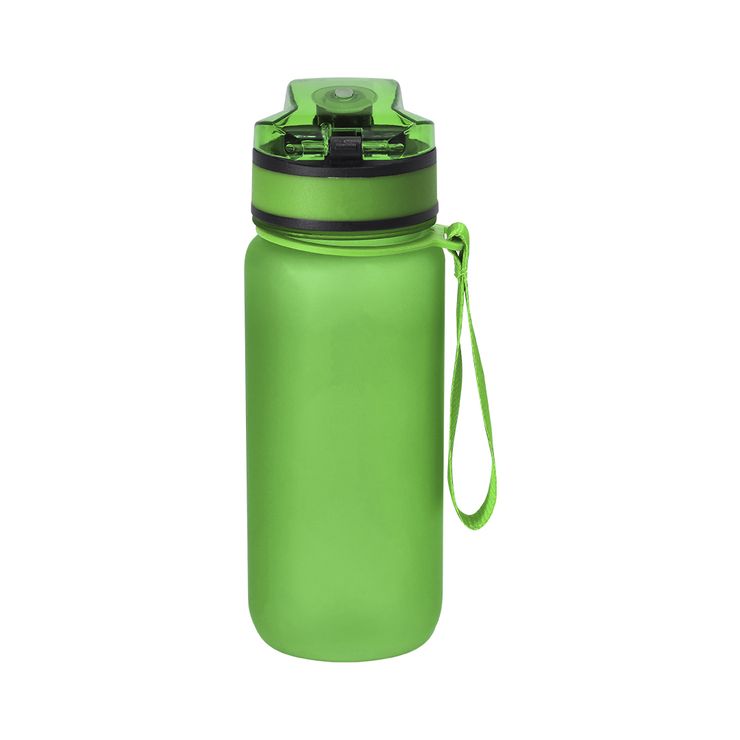 Trinkflasche Dalbin 750 ml aus RPET mit Federdeckel, BPA-frei