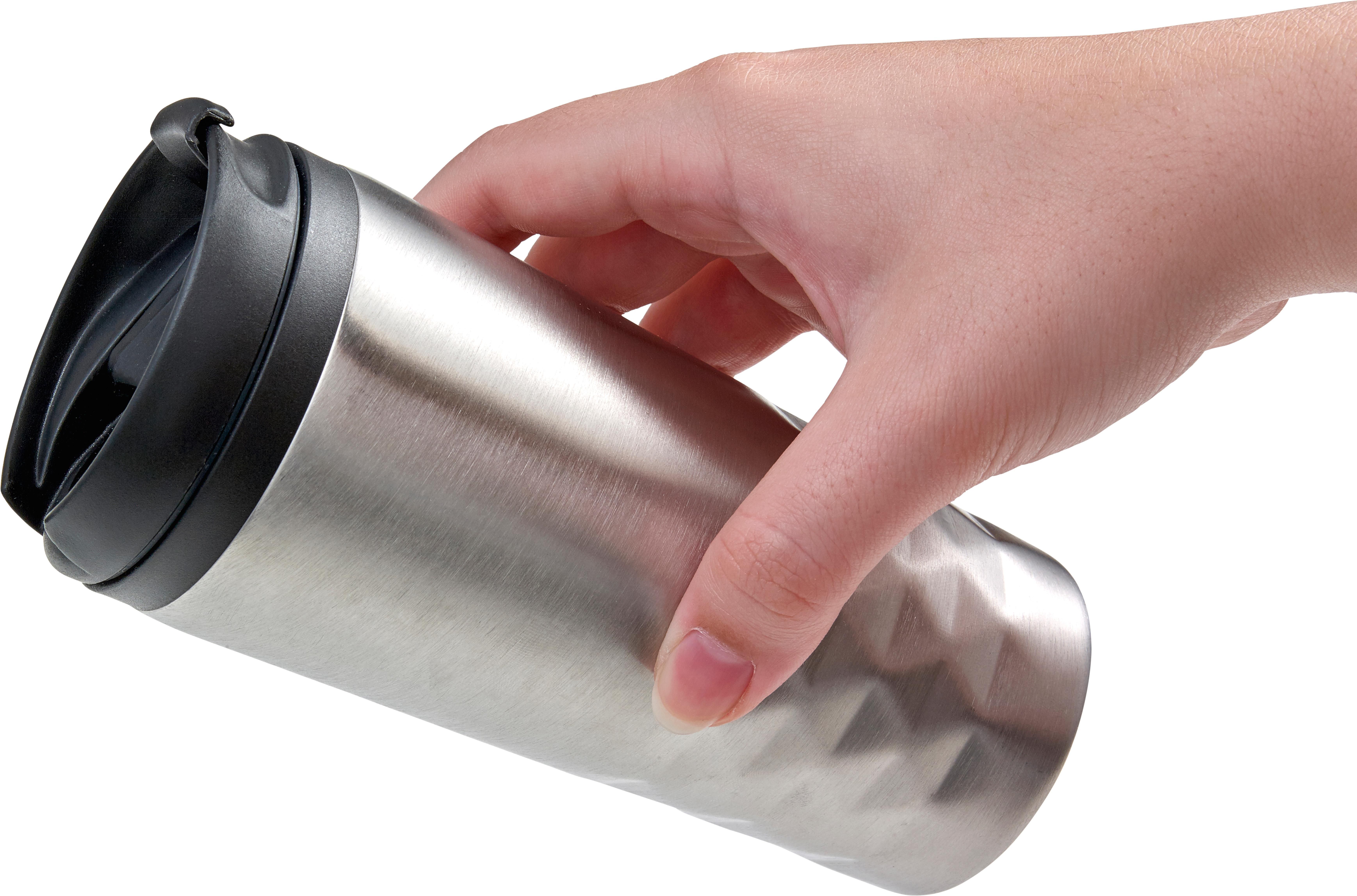 Thermobecher Edelstahl 300 ml - doppelwandiger Reisebecher bedruckbar