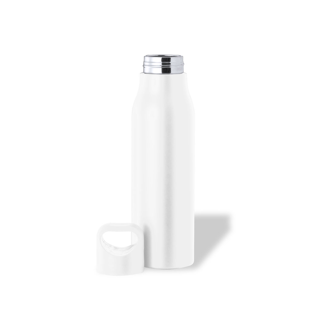 Edelstahl-Trinkflasche Tocker 850 ml mit Tragegriff, bedruckbar