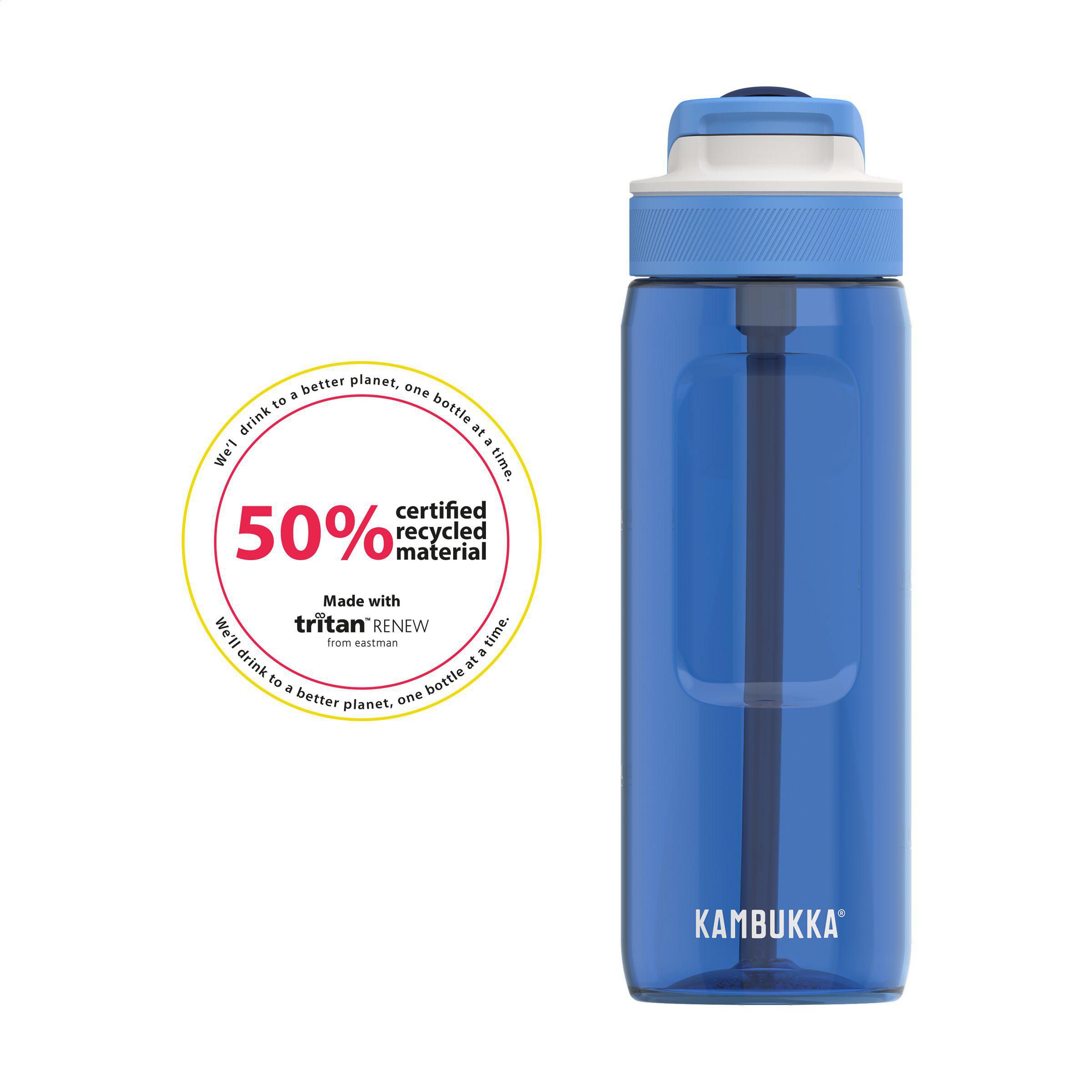 Kambukka® Lagoon Trinkflasche 750 ml aus Tritan – bedruckbar