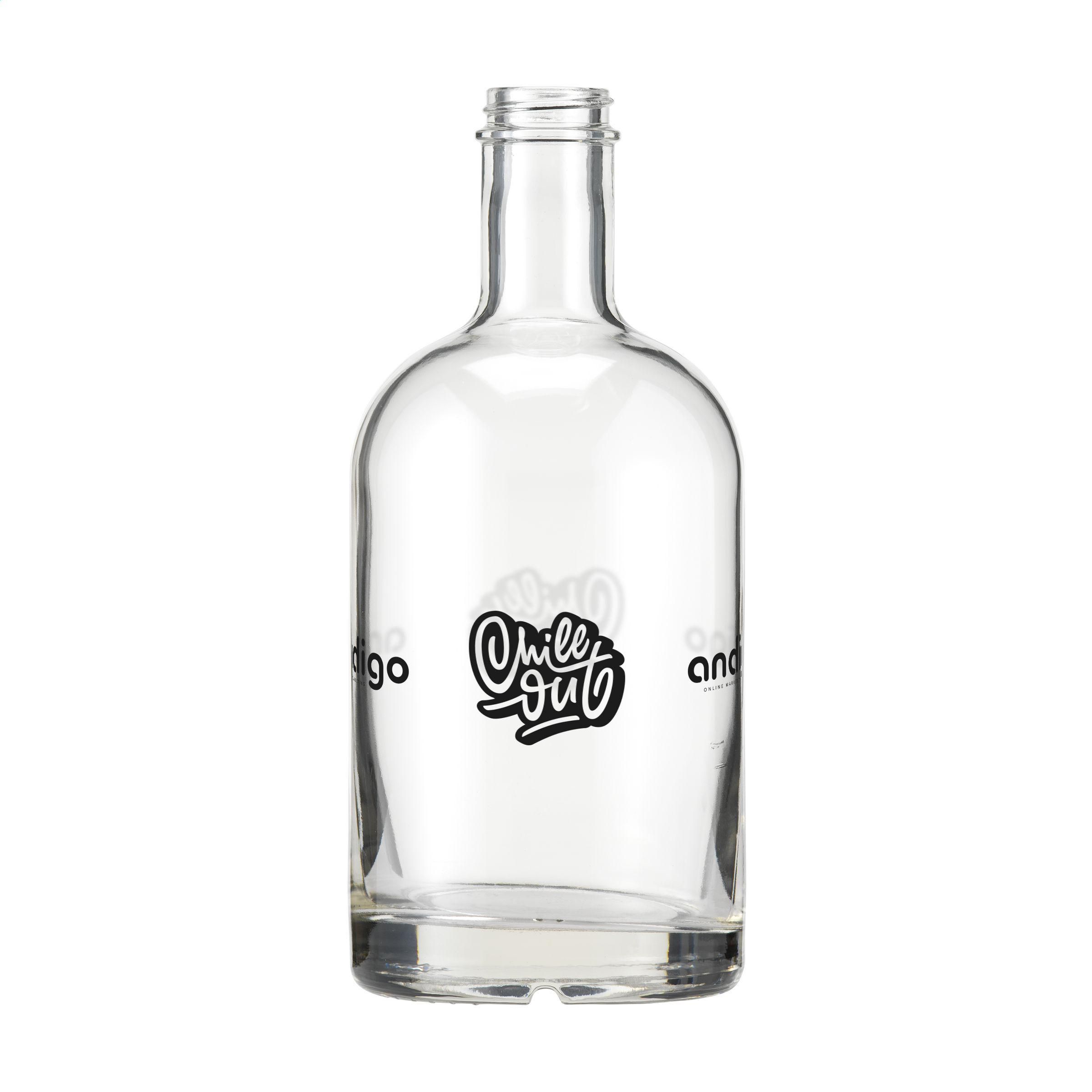 Glas-Trinkflasche Helsinki 700 ml mit Schraubverschluss, bedruckbar