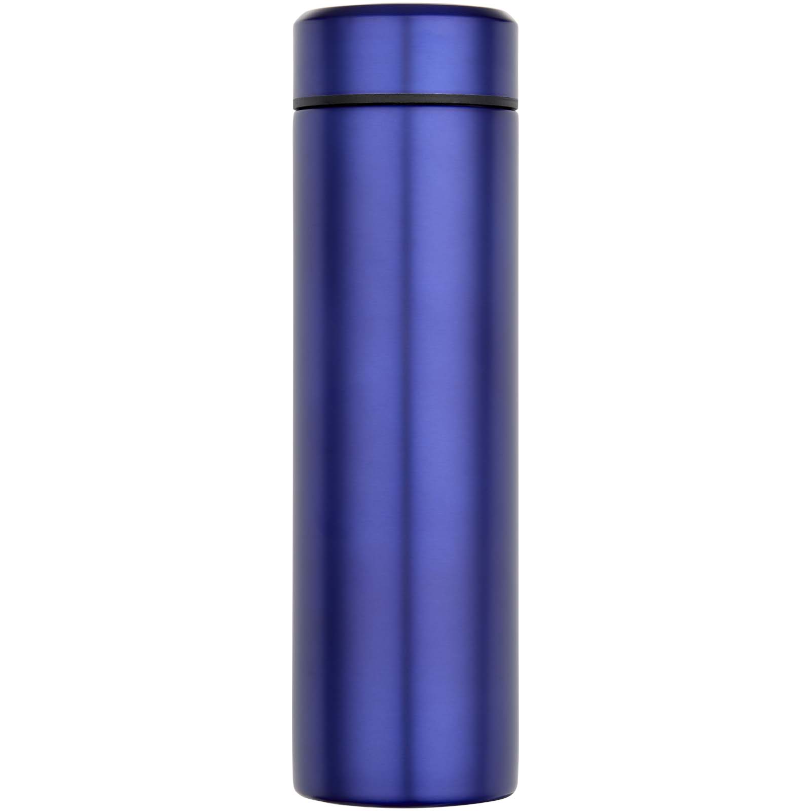 Edelstahl Isolierflasche 450 ml Taylor mit Teesieb – Doppelwand, bedruckbar