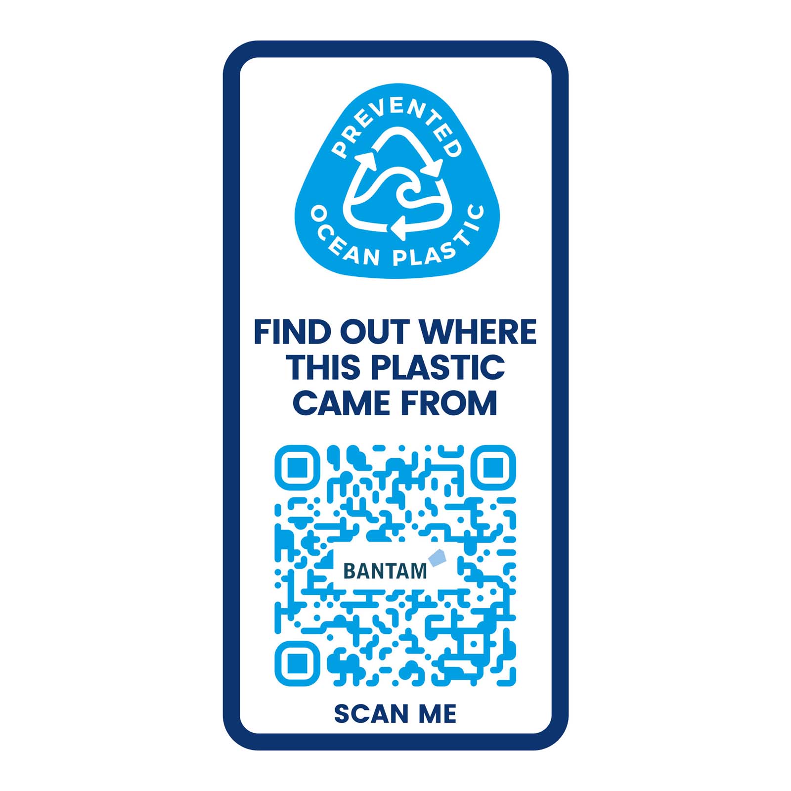 H2O Active® Sportflasche 650 ml aus recyceltem Kunststoff, Klappdeckel