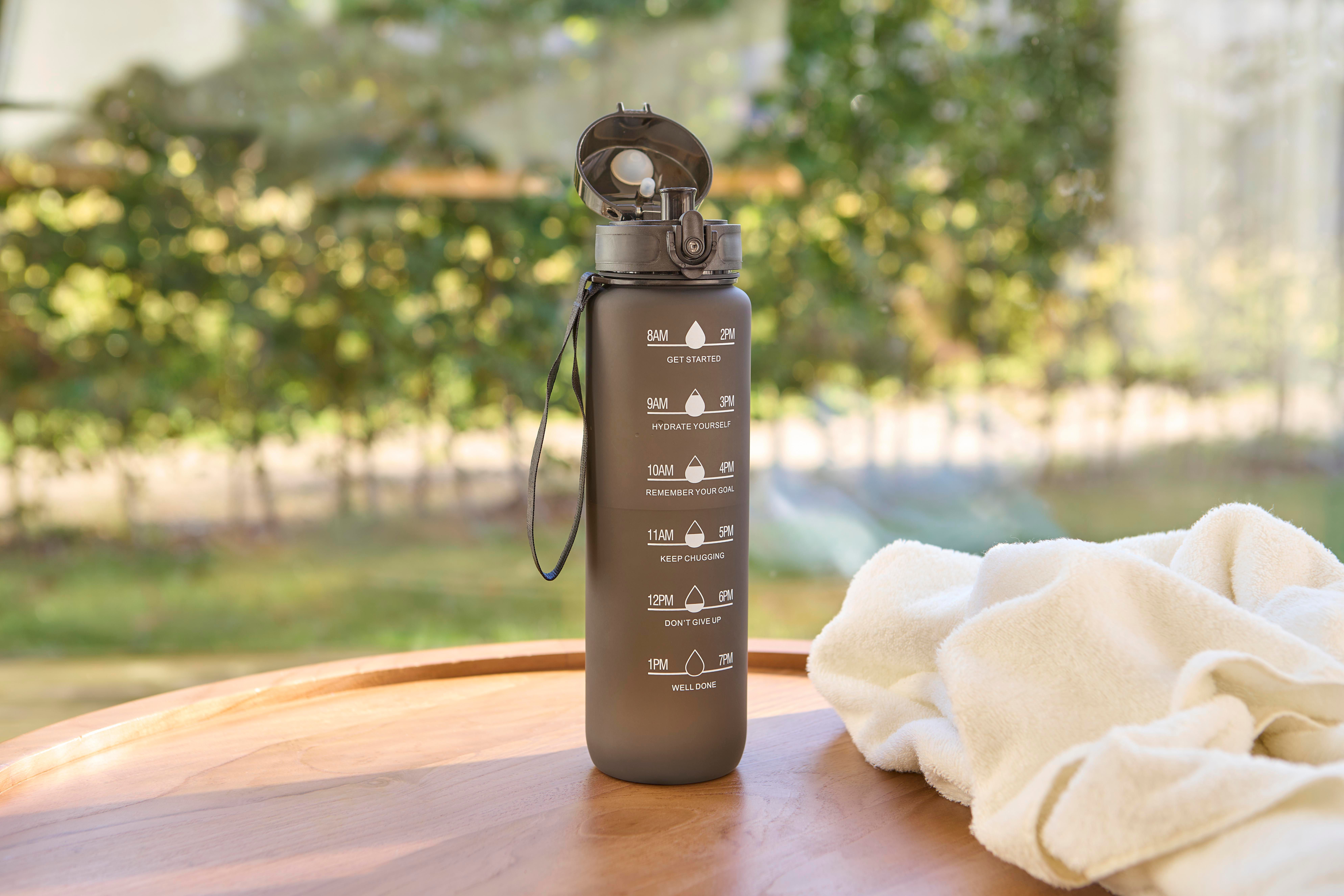 rPET-Trinkflasche Brinley 1000 ml – auslaufsicher, bedruckbar als Werbeartikel