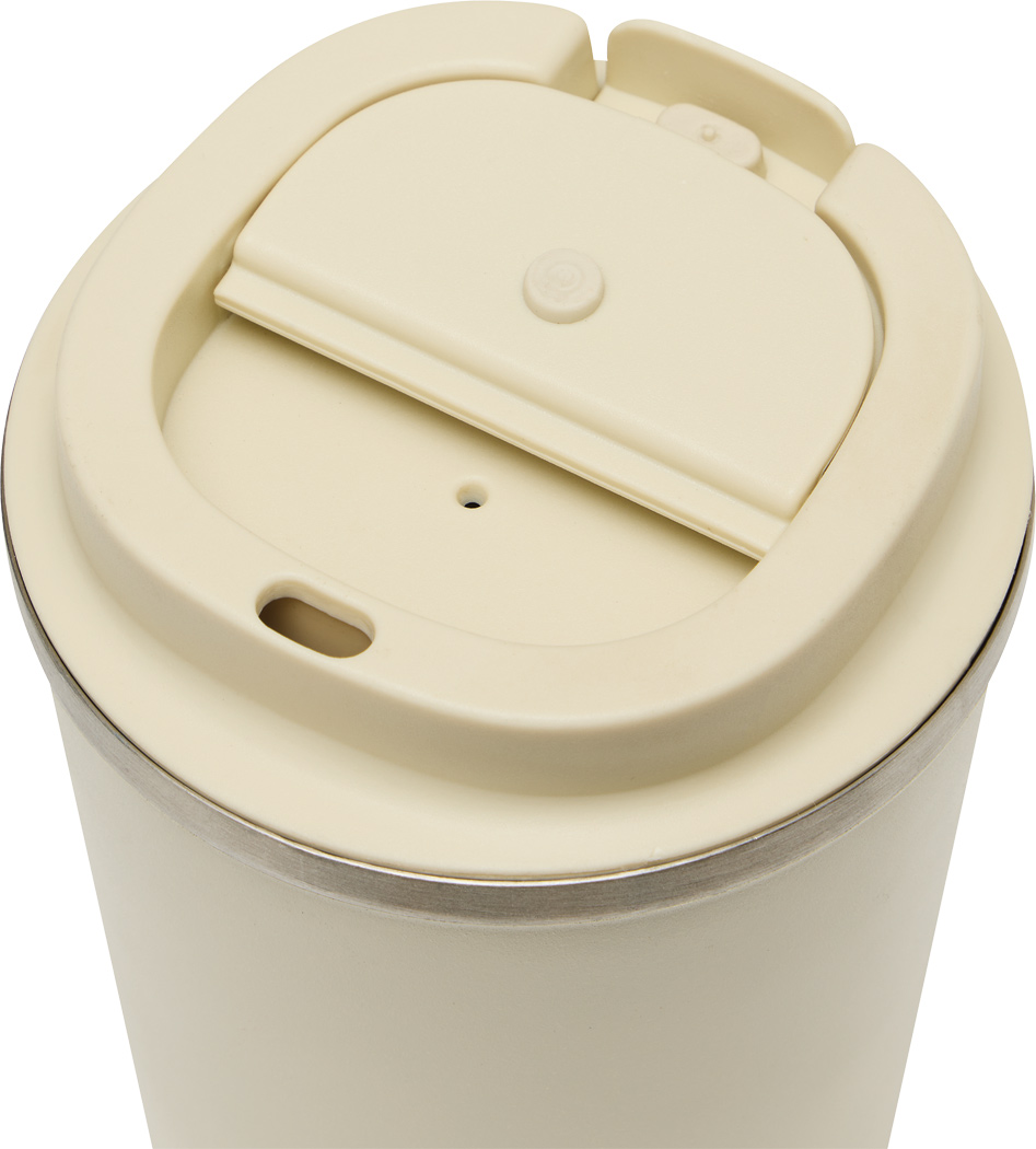 Vakuum-Isolierbecher VELOMUG 350 ml Edelstahl, doppelwandig, bedruckbar