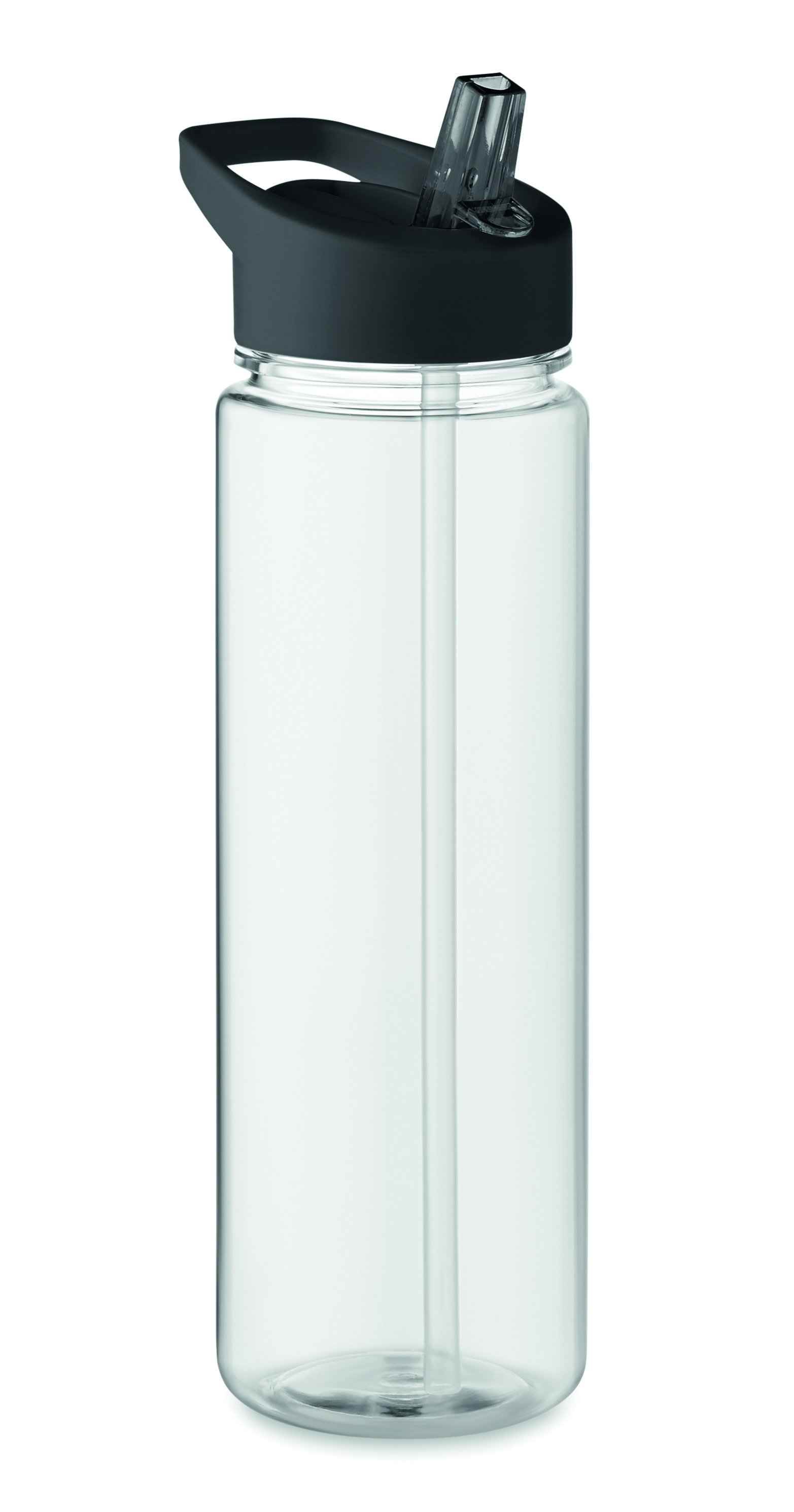Trinkflasche RPET 650 ml ALABAMA mit Trinkhalm – bedruckbar