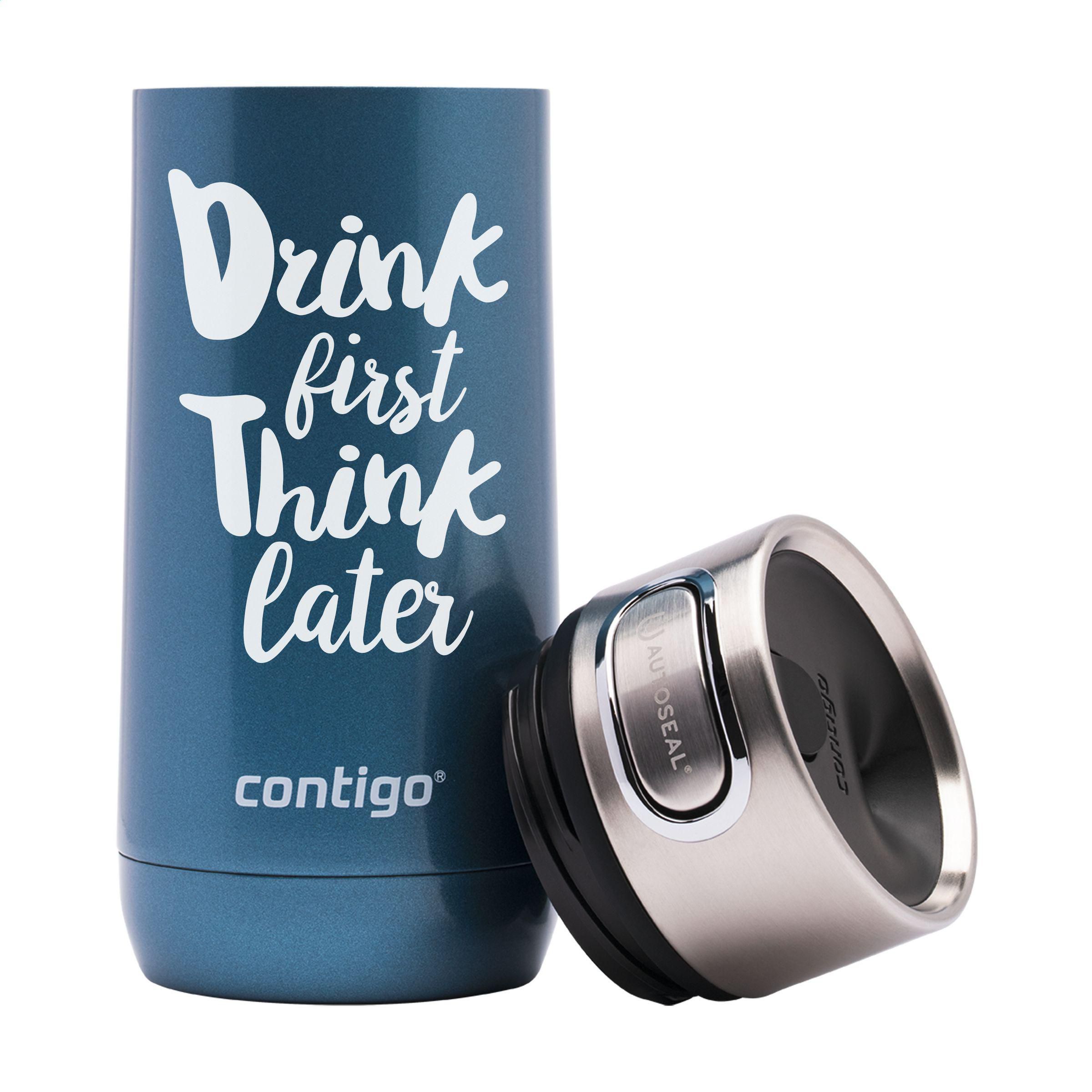 Contigo® Luxe AUTOSEAL® Thermobecher 360 ml, Edelstahl bedruckbar