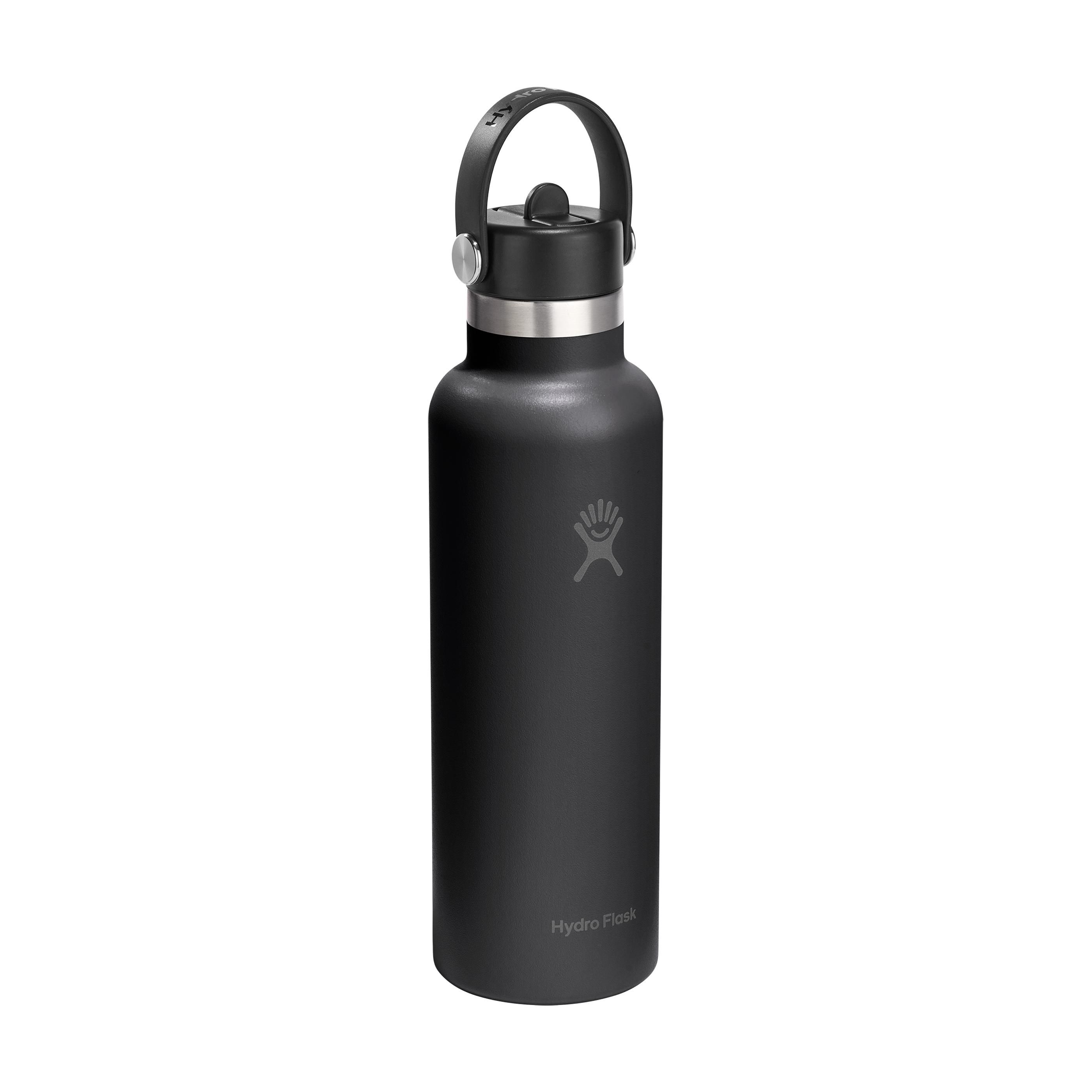 Hydro Flask Edelstahl-Trinkflasche 621 ml mit Strohhalm-Verschluss
