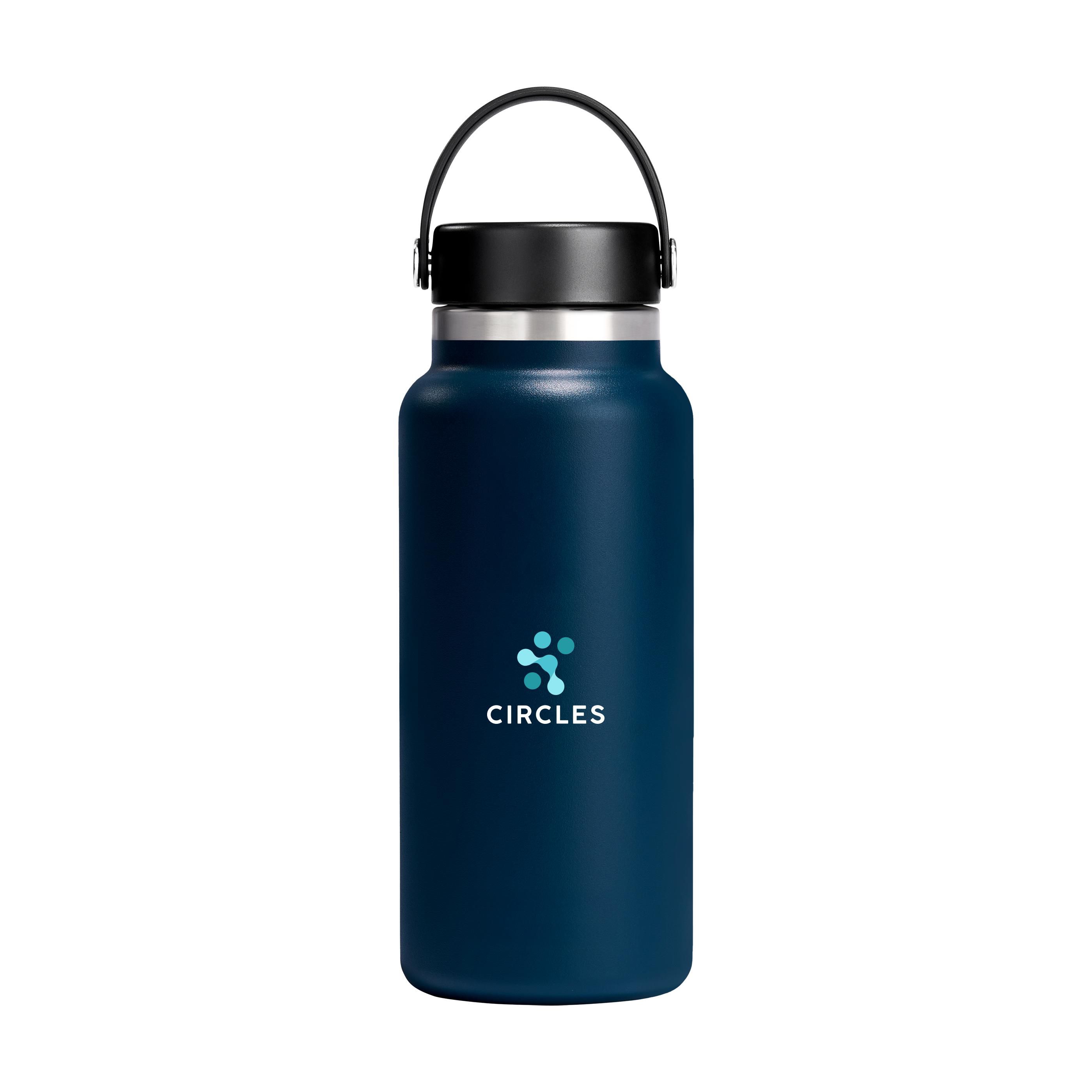 Hydro Flask Wide Mouth Thermoflasche 946 ml Edelstahl bedruckbar