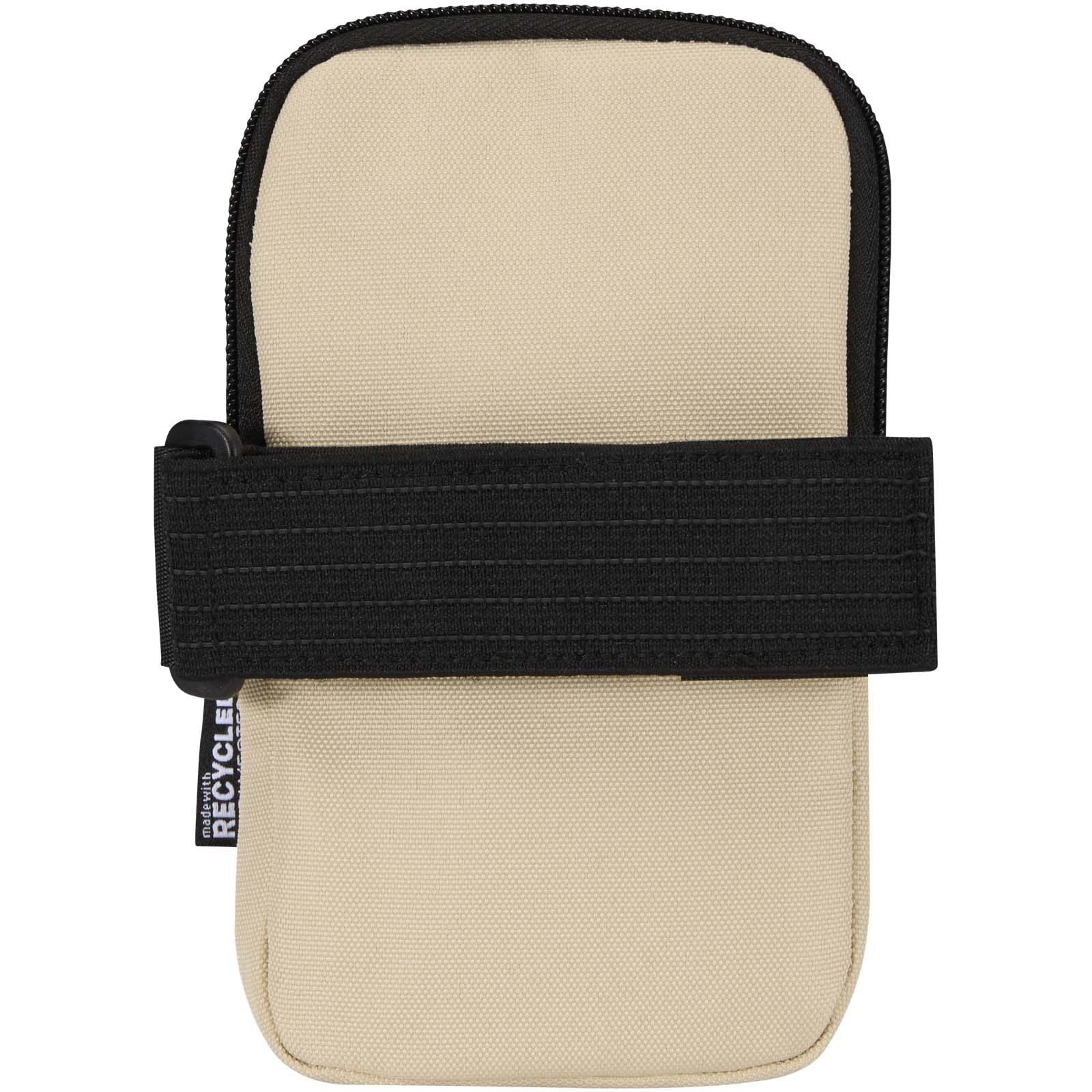 Byron Flaschentasche aus GRS recyceltem Polyester, mit Klettverschluss