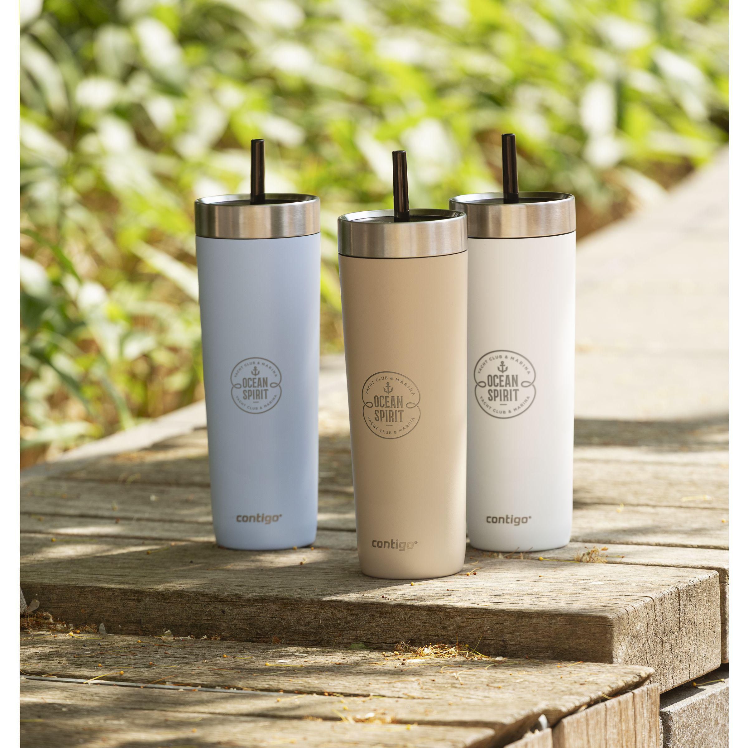 Contigo® No-Spill Tumbler 720 ml – Edelstahl Trinkbecher bedruckbar