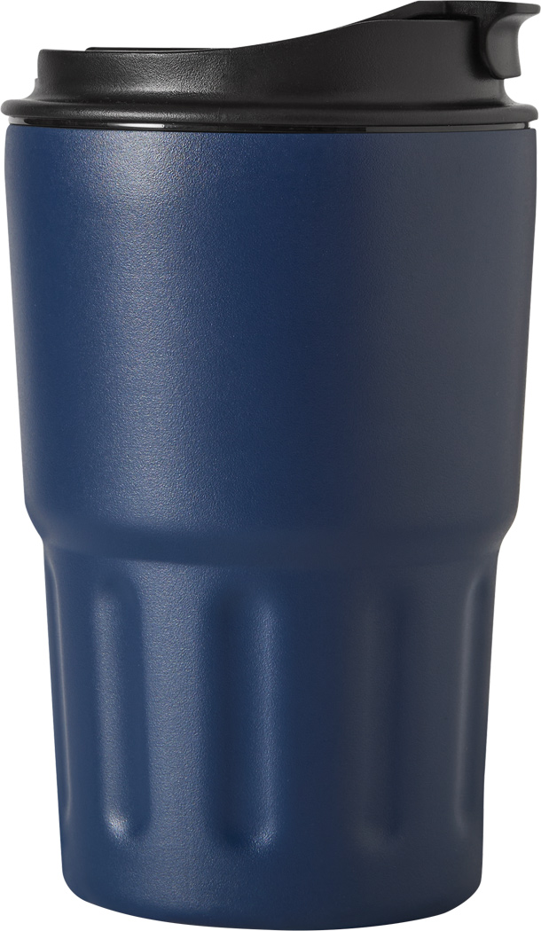 Vakuum-Trinkbecher TRAVEL MUG Edelstahl 400 ml, doppelwandig – bedruckbar