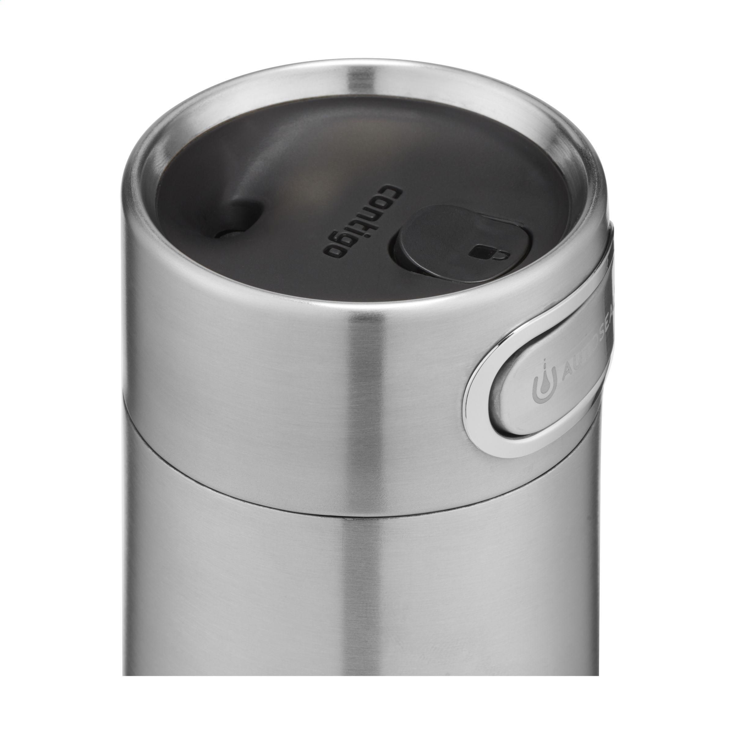 Contigo® Luxe AUTOSEAL® Thermobecher 360 ml, Edelstahl bedruckbar