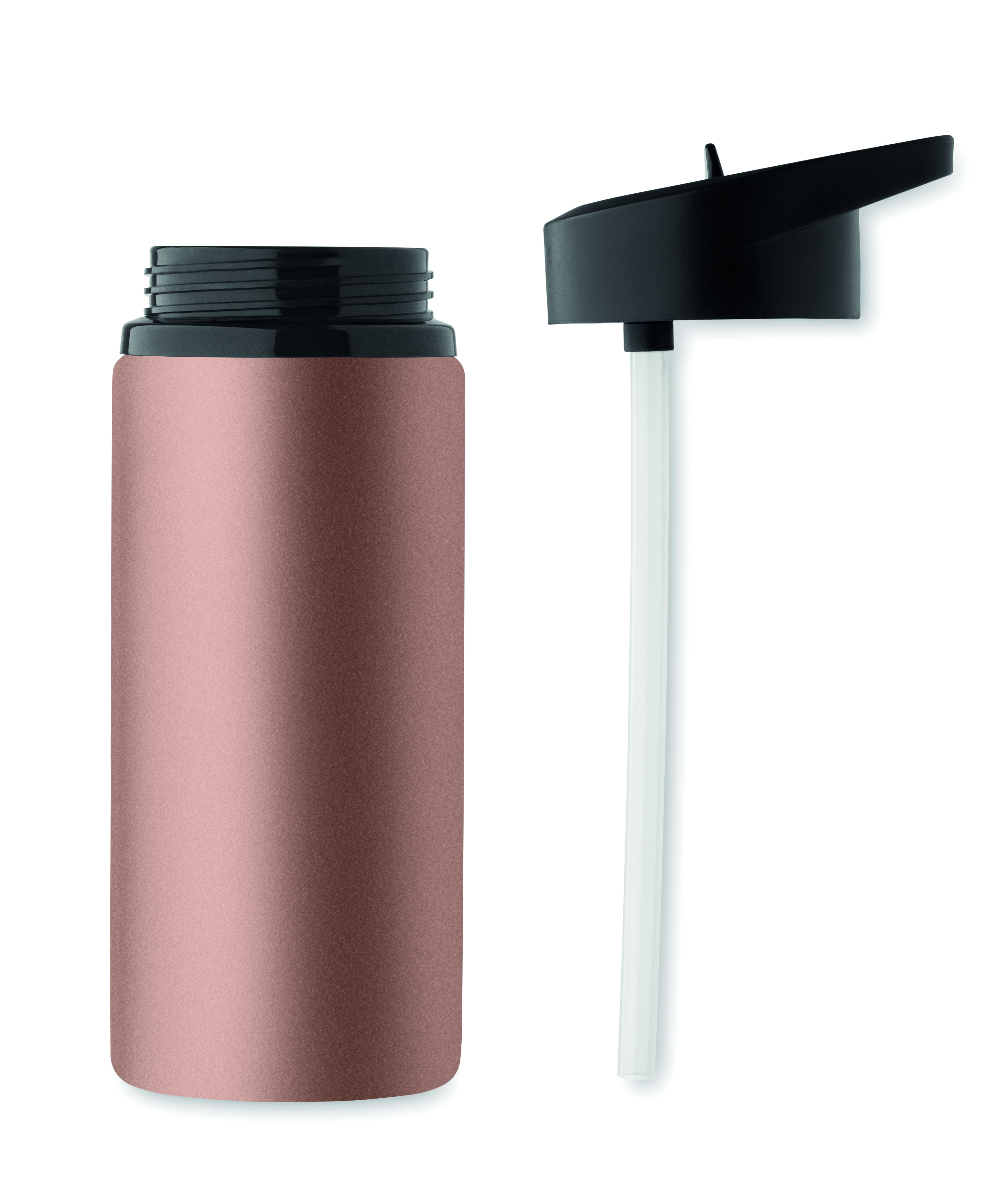 Edelstahl-Trinkflasche 500 ml SPOT, einwandig, bedruckbar